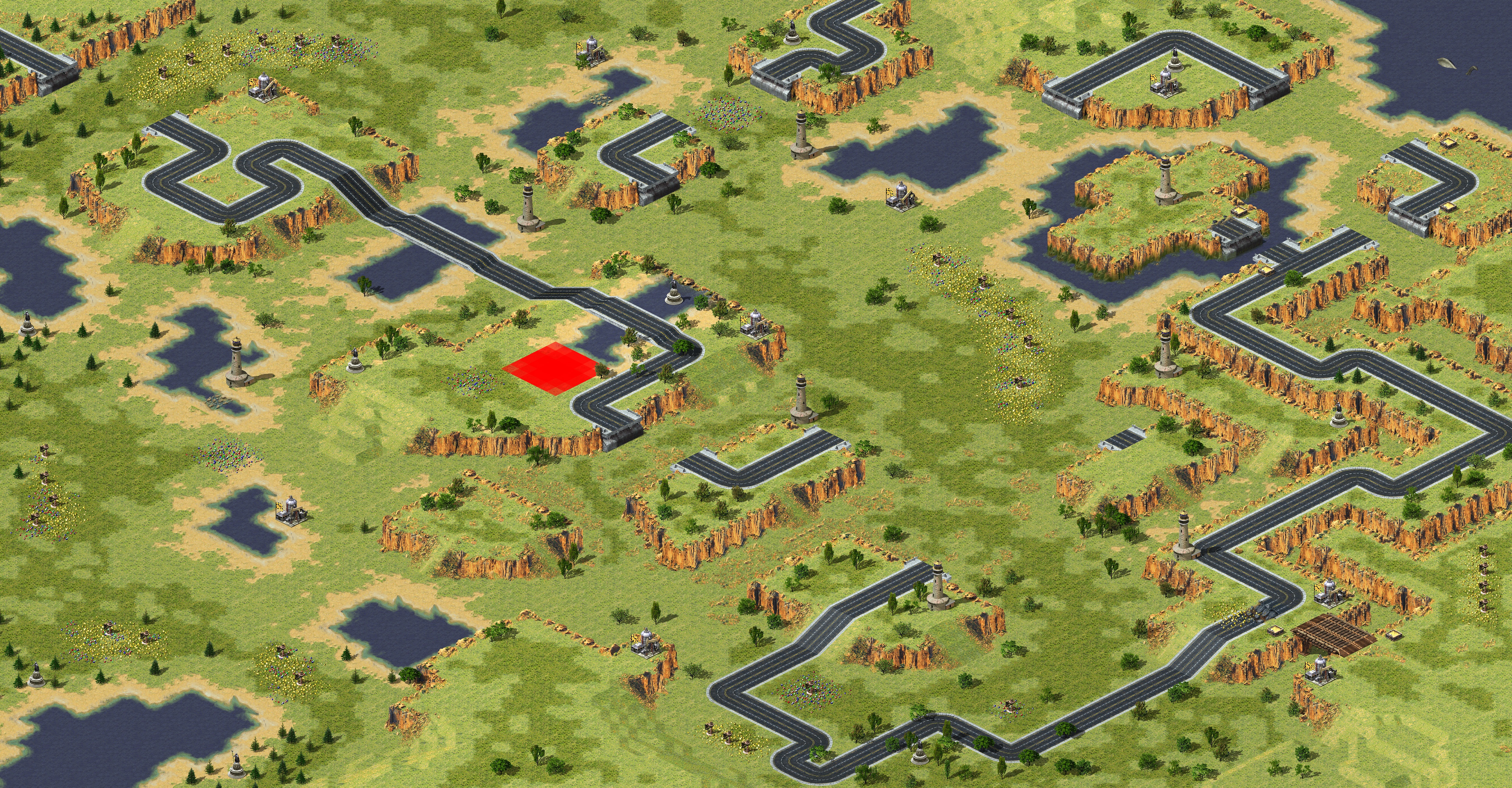 Rendered map: Sky Road Patch (8)