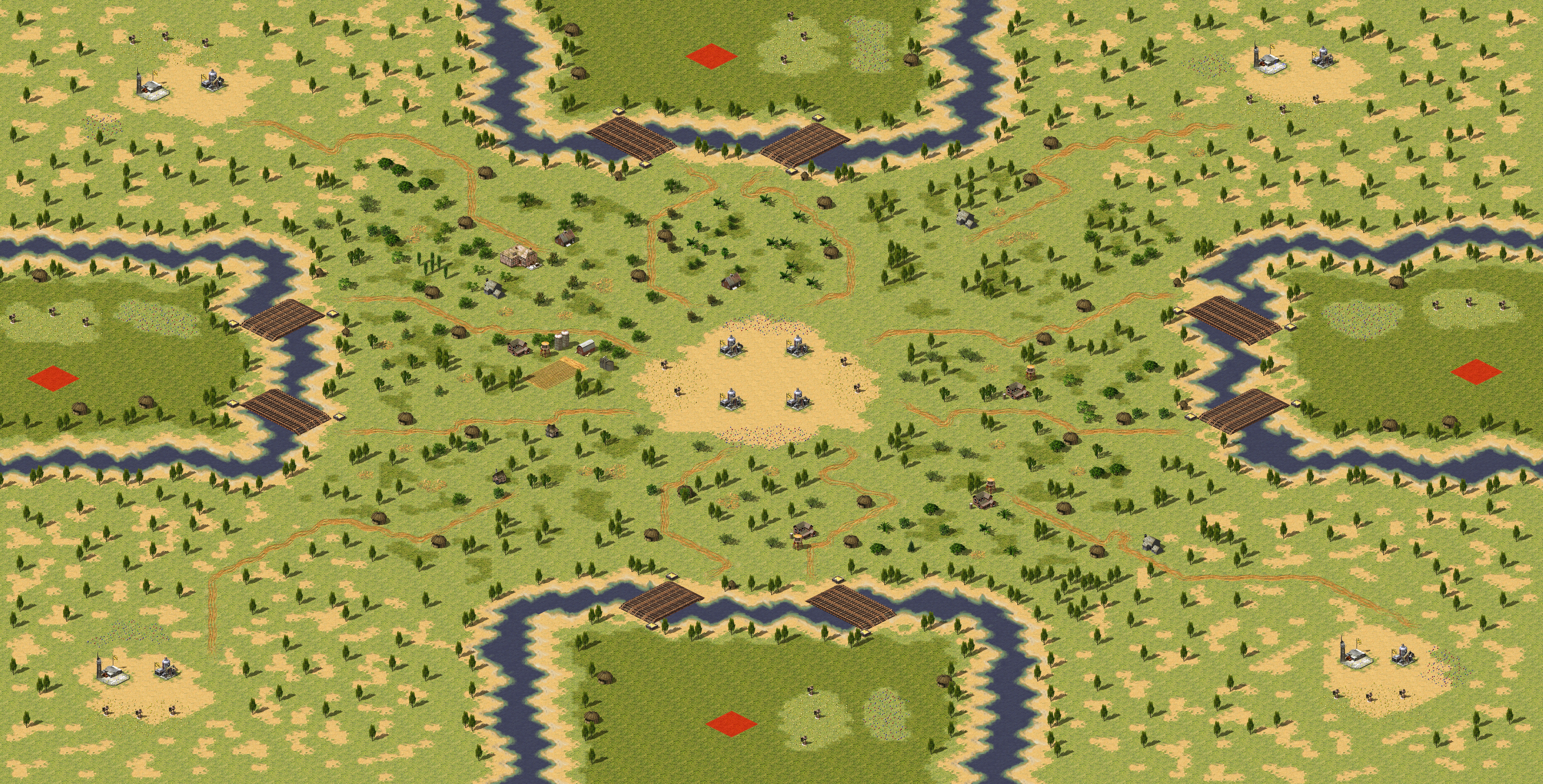 Rendered map: Sacredground