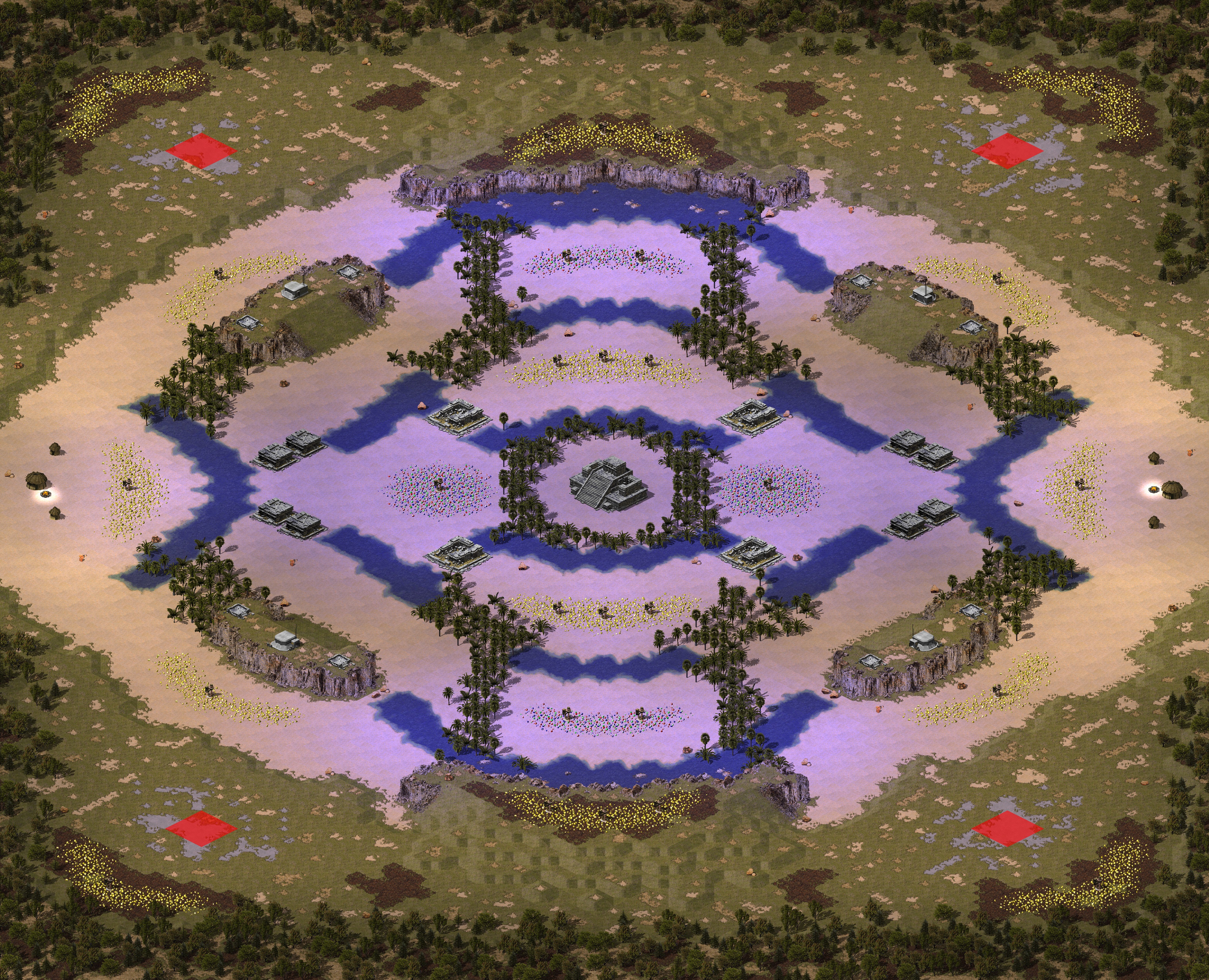 Rendered map: Tournament Swamp