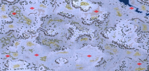 Rendered preview of [8] Caverns of Siberia 4v4 Edit