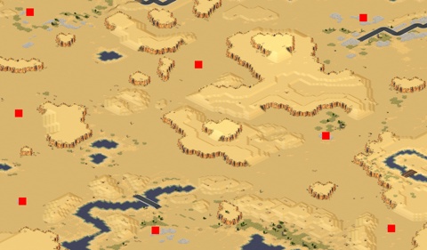 Rendered preview of Desert Fox Rhino Tank War (2)