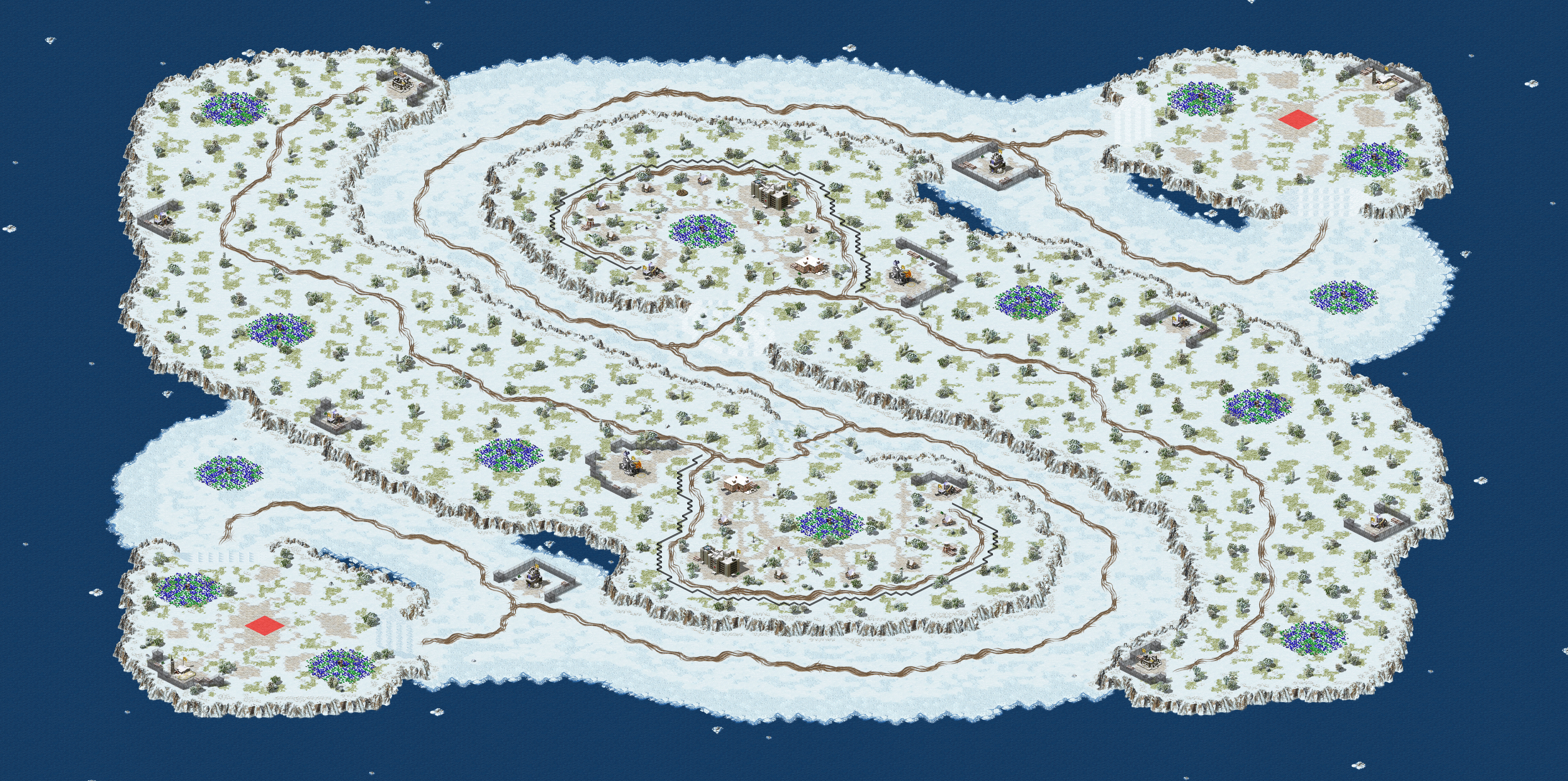 Rendered map: (2) Frosty Zigzag