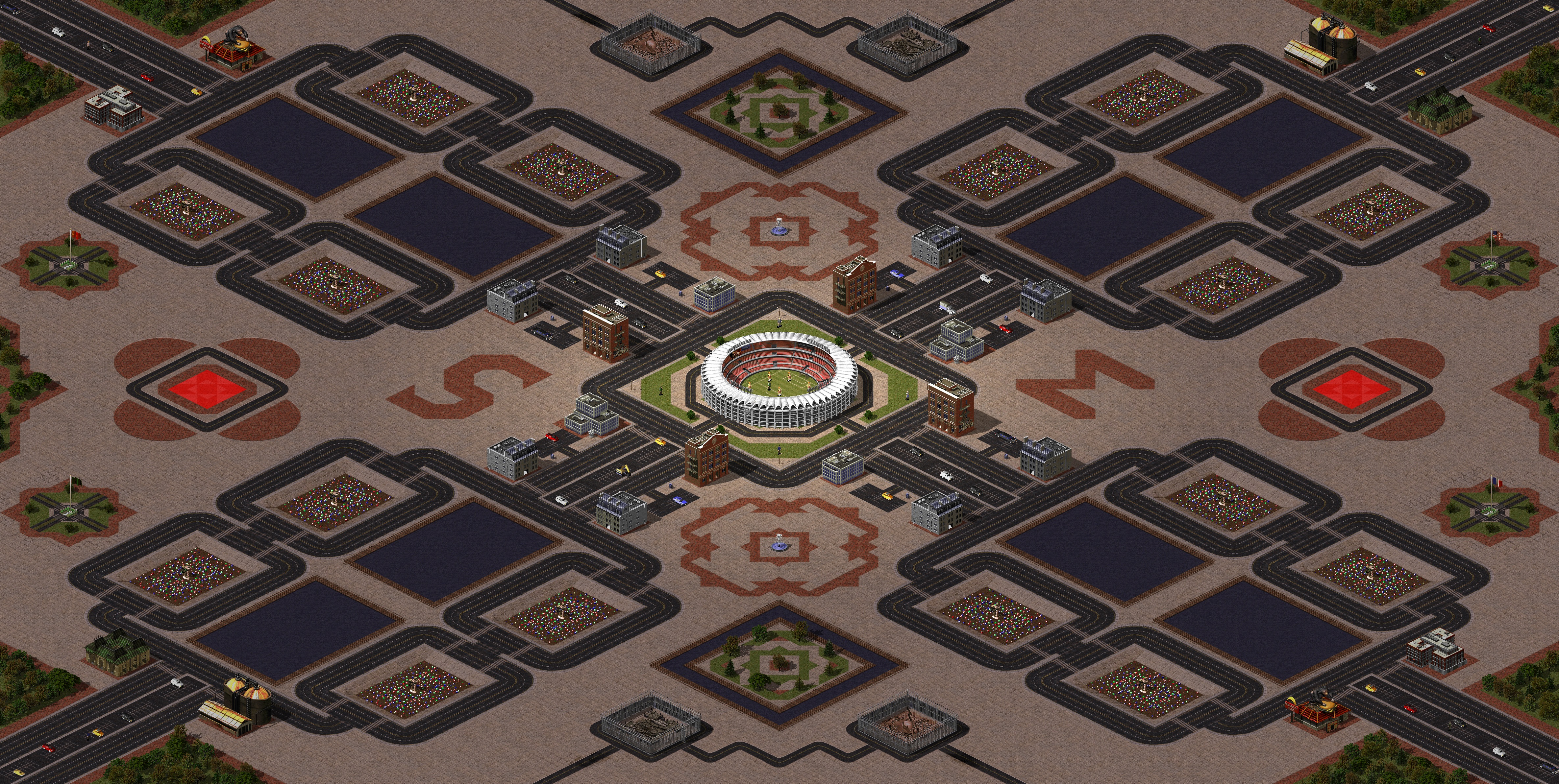 Rendered map: [2] Stadium of Marcana