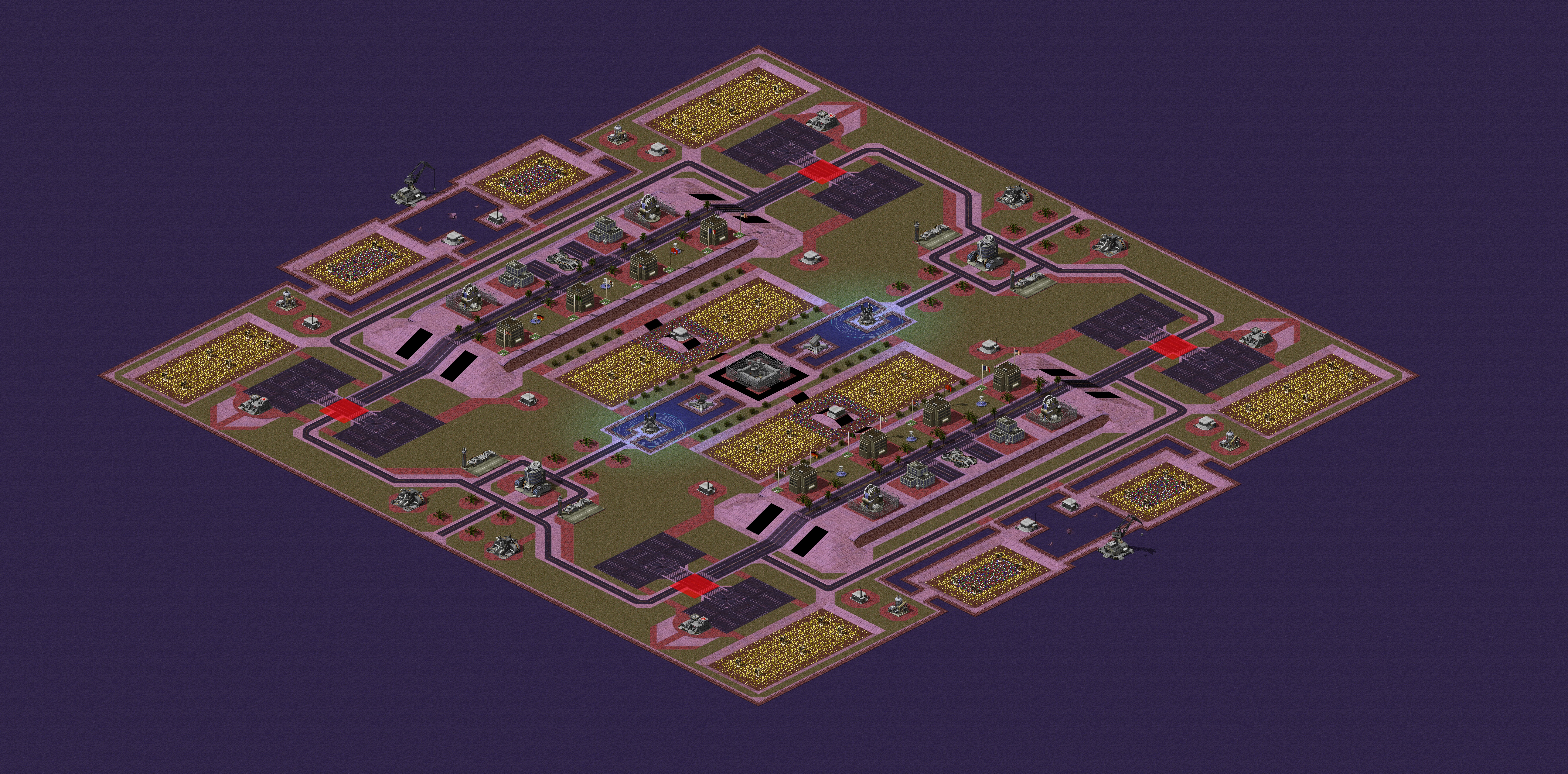 Rendered map: Fair and Square