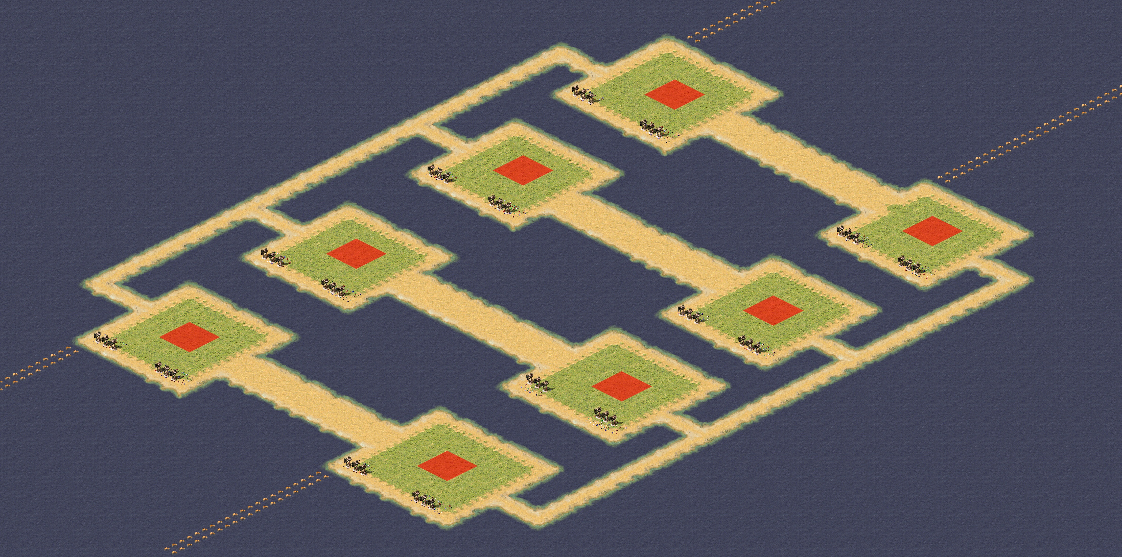 Rendered map: 4v4 Matrix