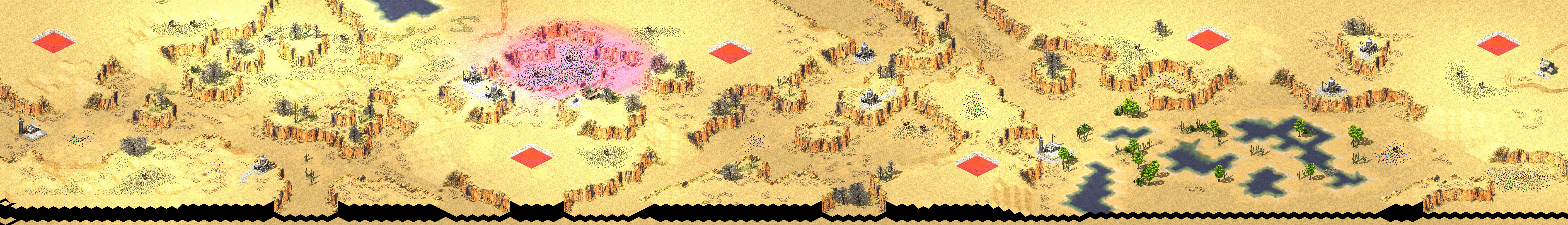 Rendered map: Sandsnakes
