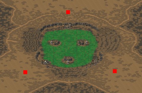 Rendered preview of Ore Pit Triad