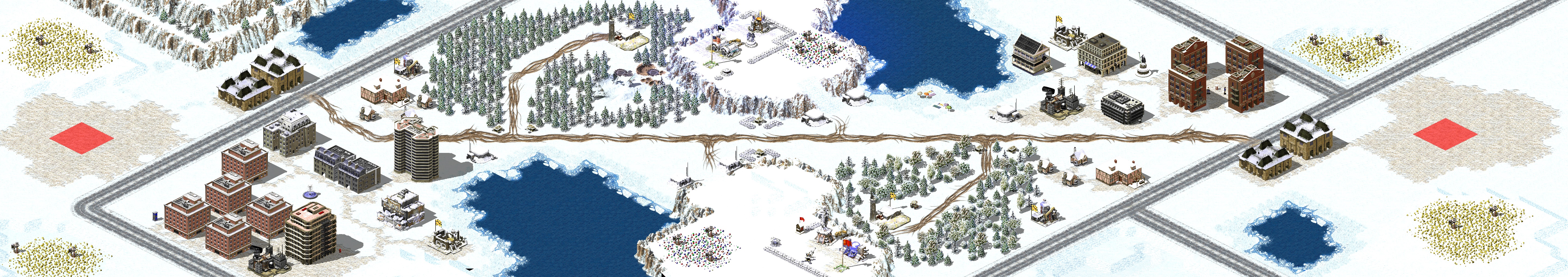 Rendered map: Arctic Battlefield