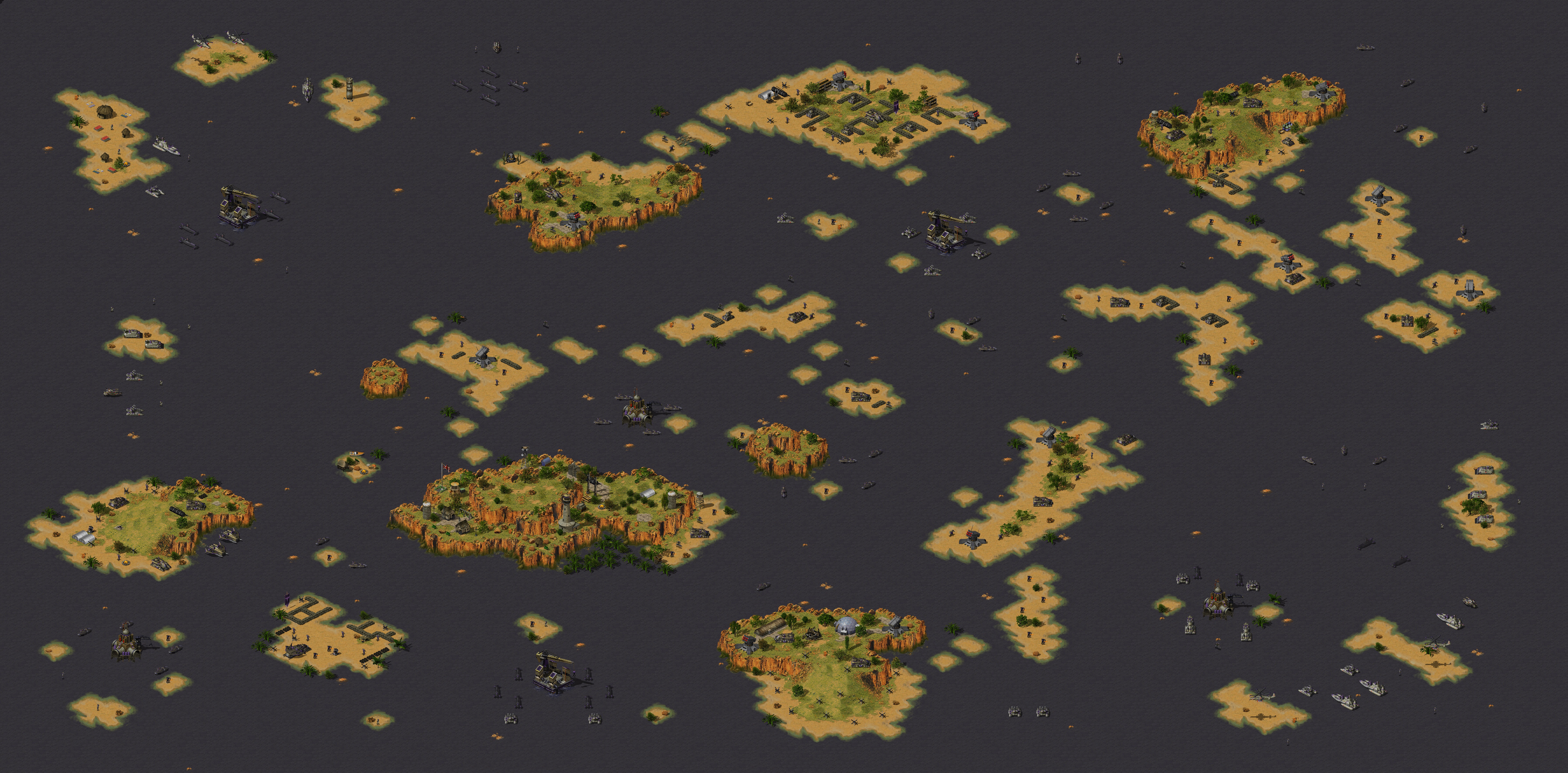 Rendered map: Allied Mission 17: Bottleneck
