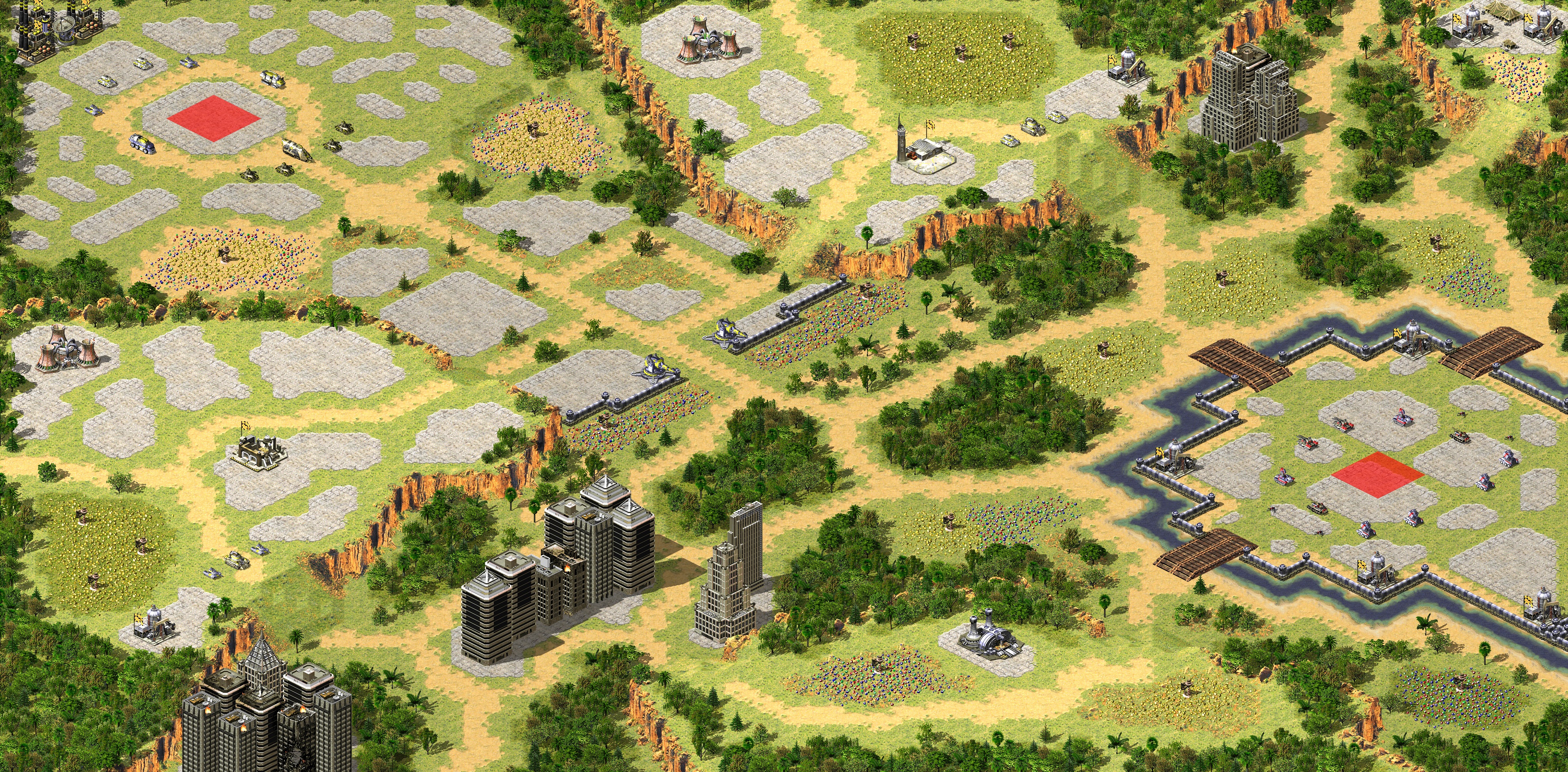 Rendered map: Stronghold