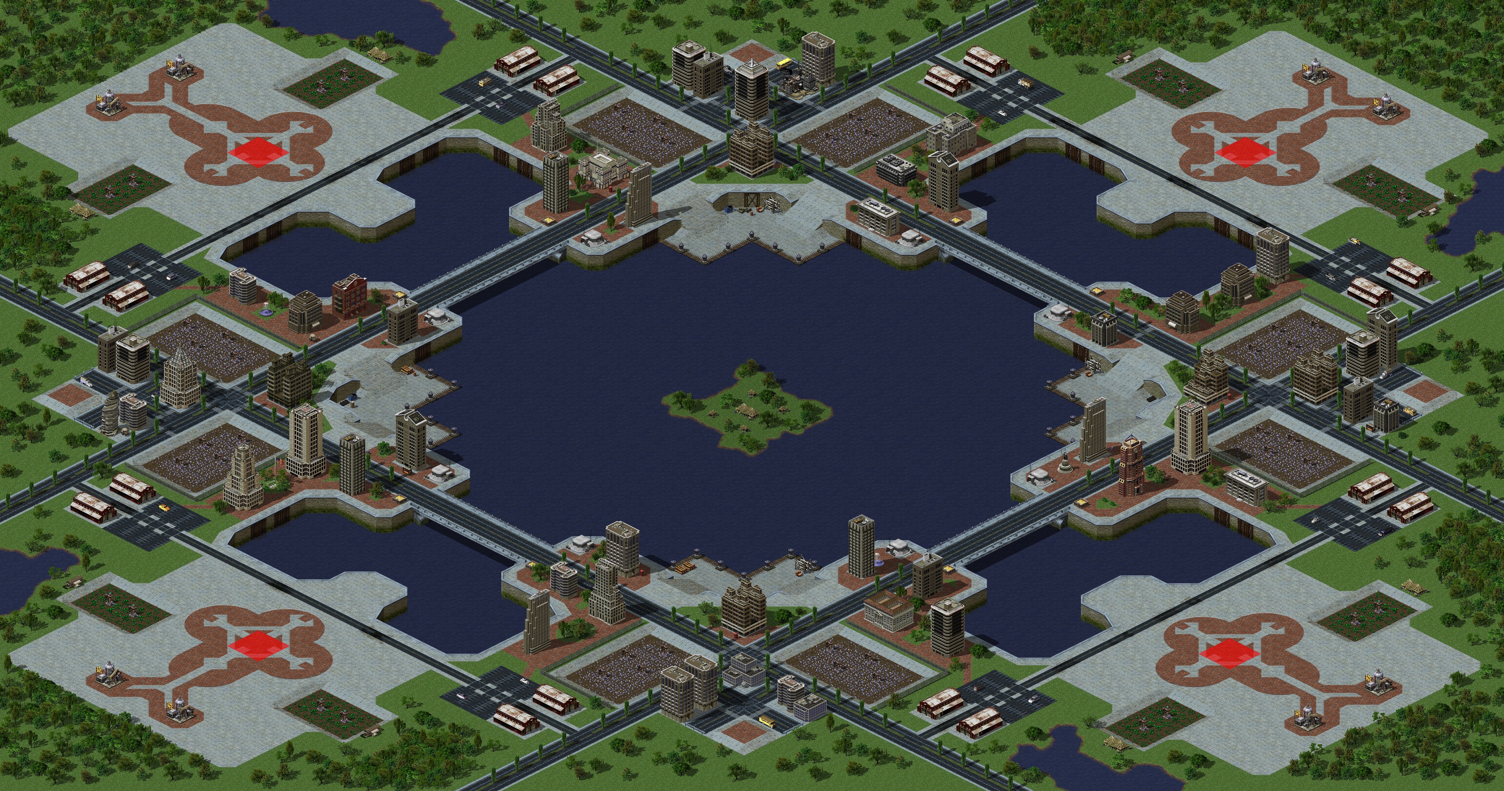 Rendered map: Moonlit Bay