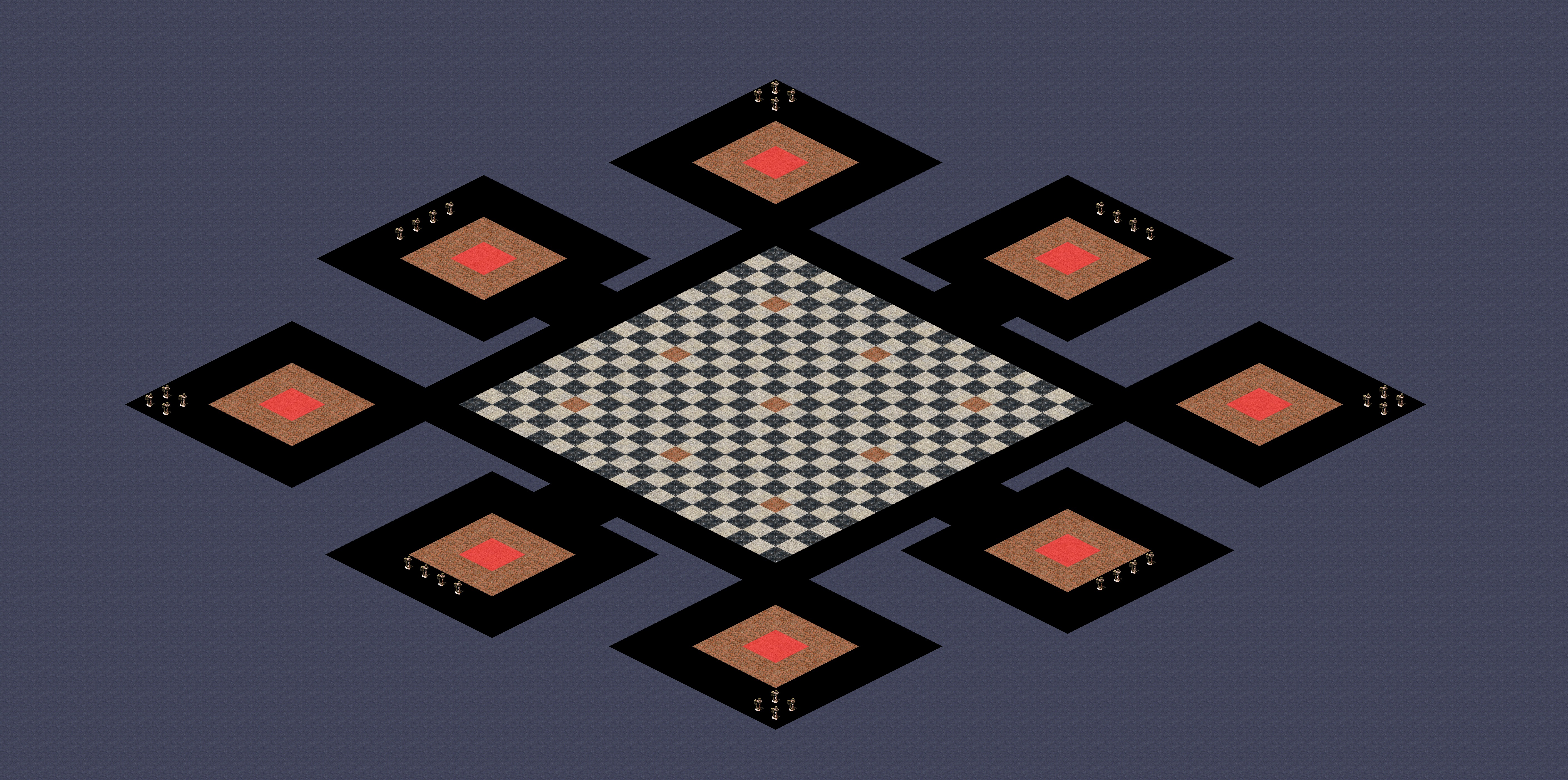 Rendered map: Destroyed Tanks on Board!