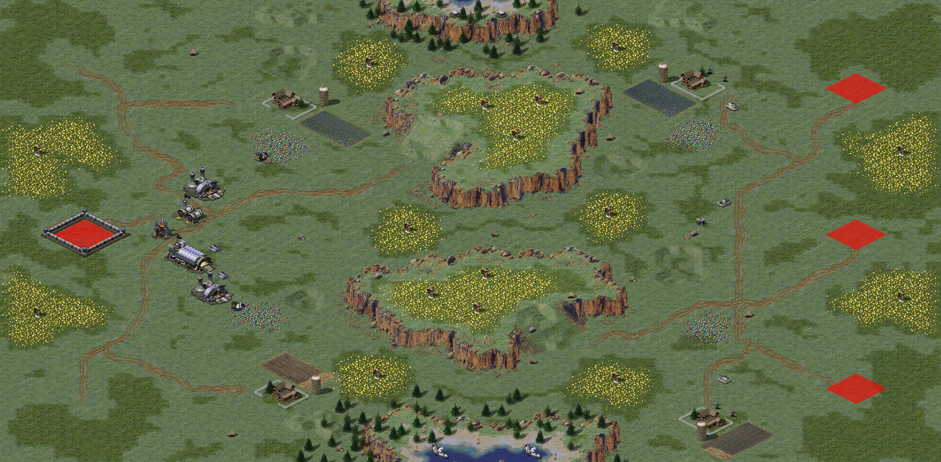 Rendered map: [RD] 草地之旅一挑三
