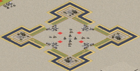 Rendered preview of Survival map  ALL TEAM A v1.7