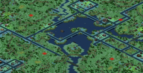 Rendered preview of Lake Istelv