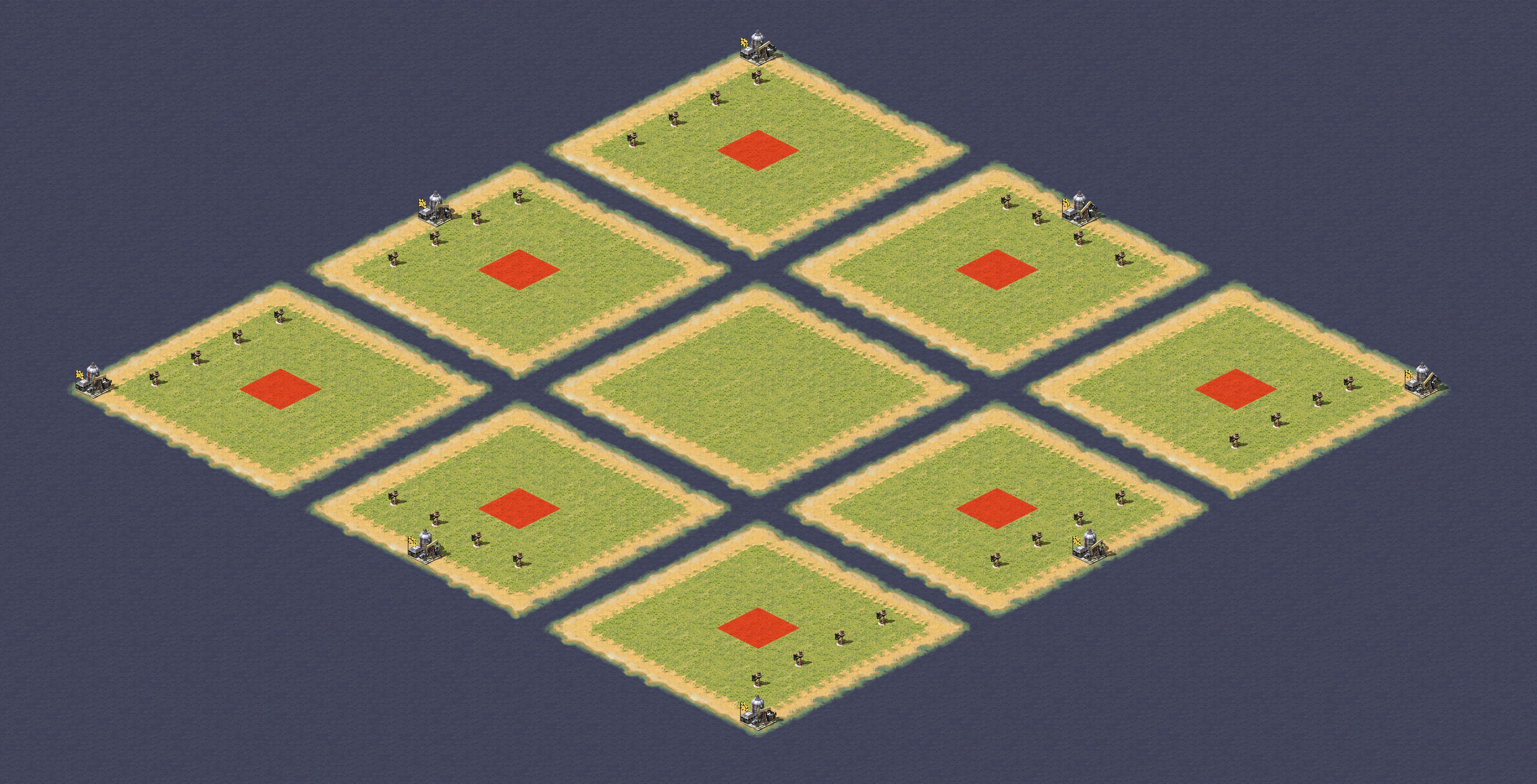 Rendered map: Each Their Own Patch - Come Fight Me