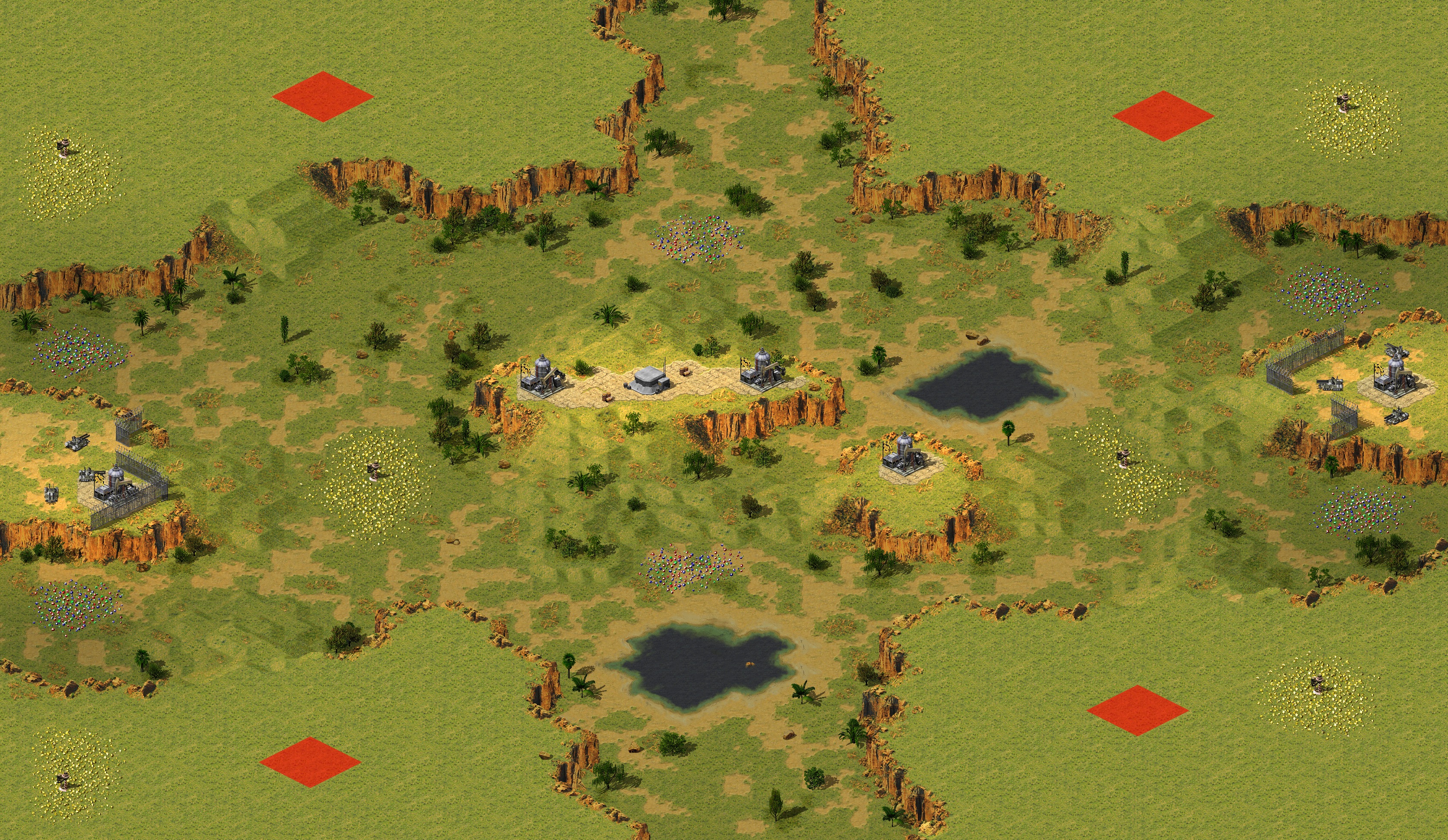 Rendered map: Mount Olympus revisited