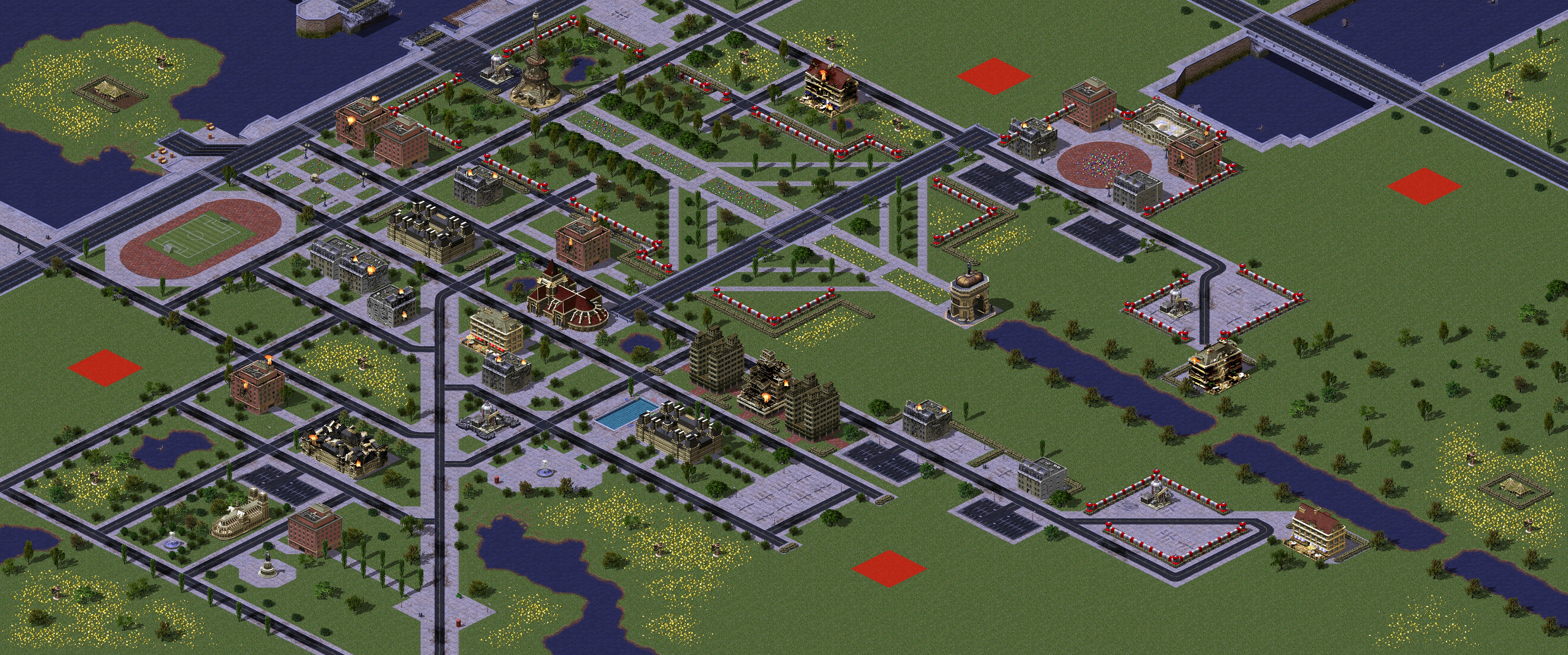Rendered map: Paris Revisited (4)