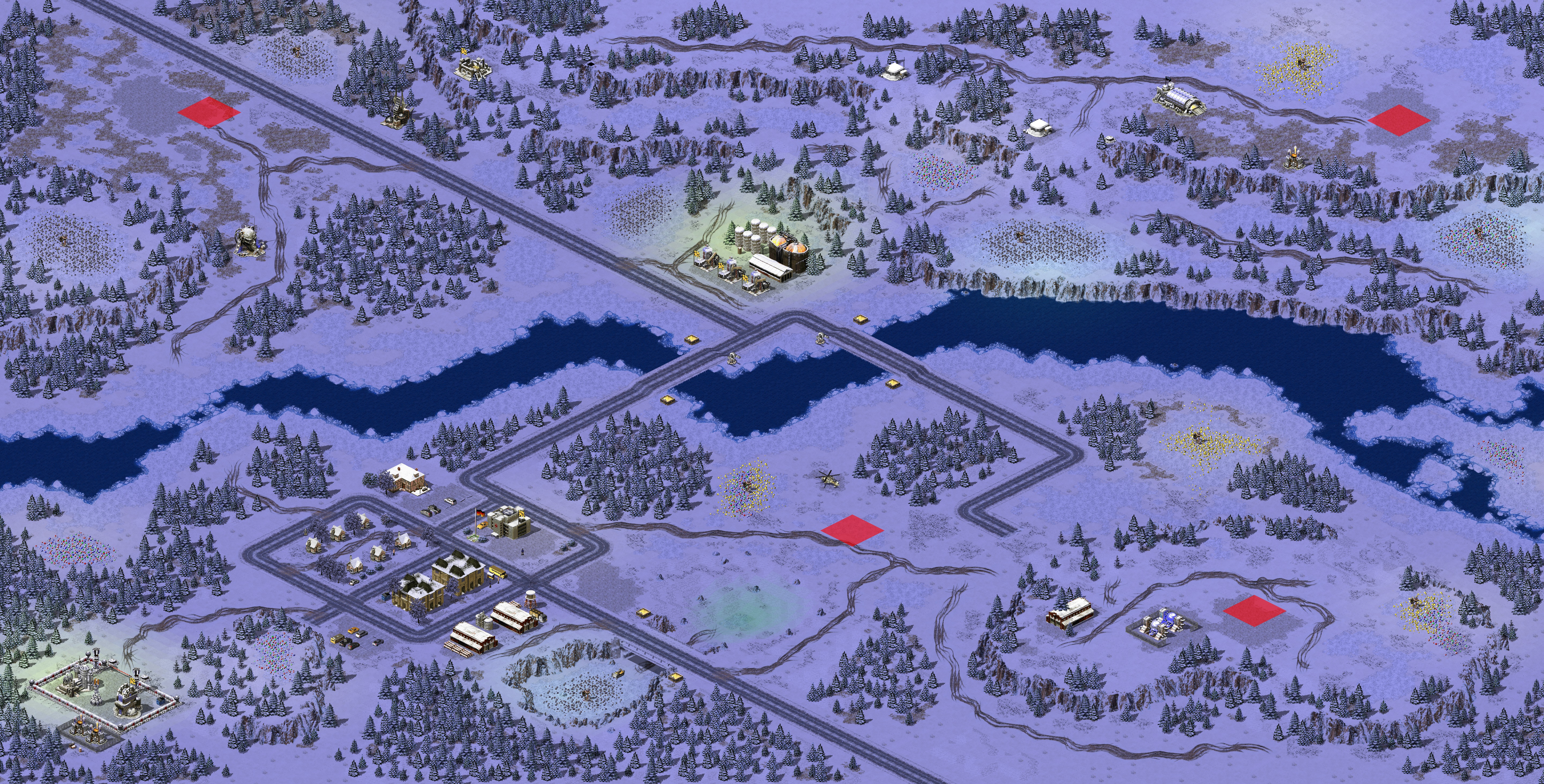 Rendered map: Campaign 2 Map 3