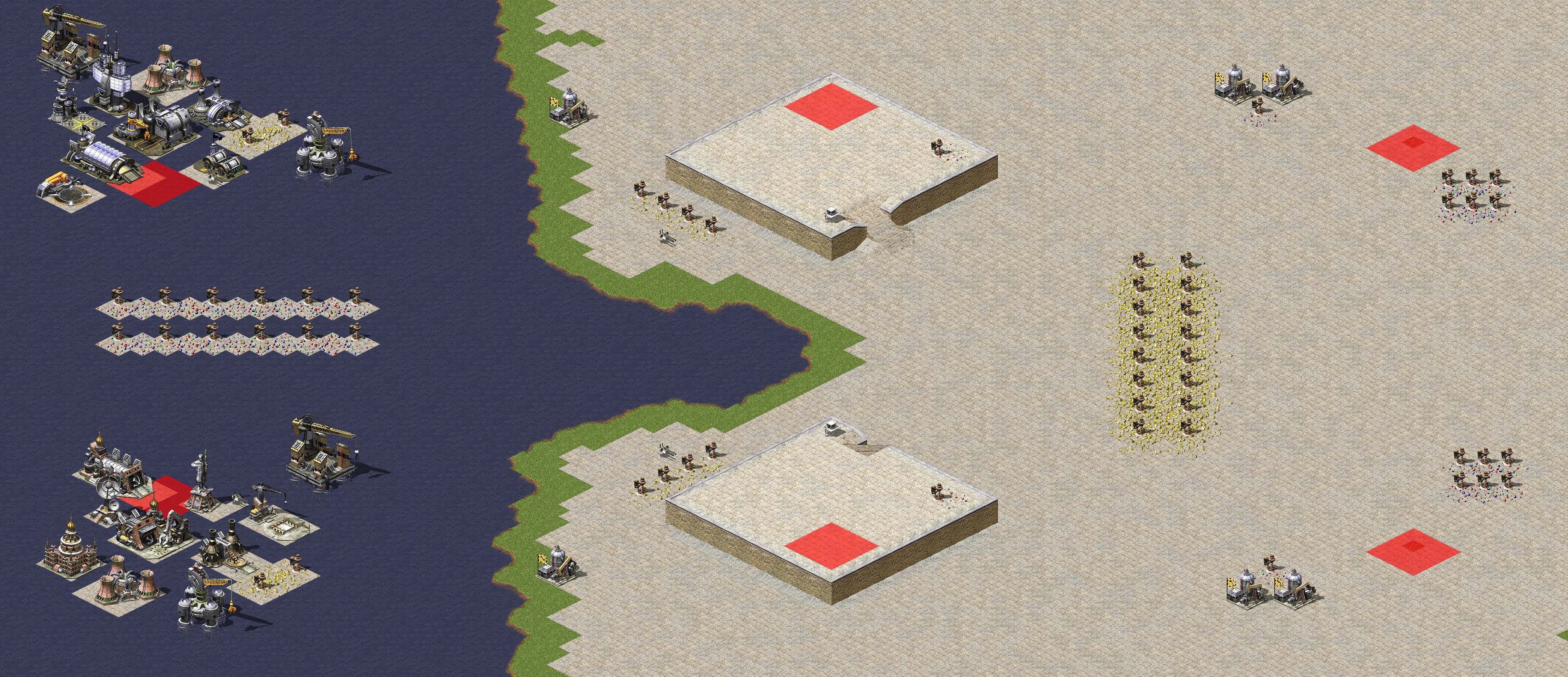 Rendered map: Fish and Bear Paw
