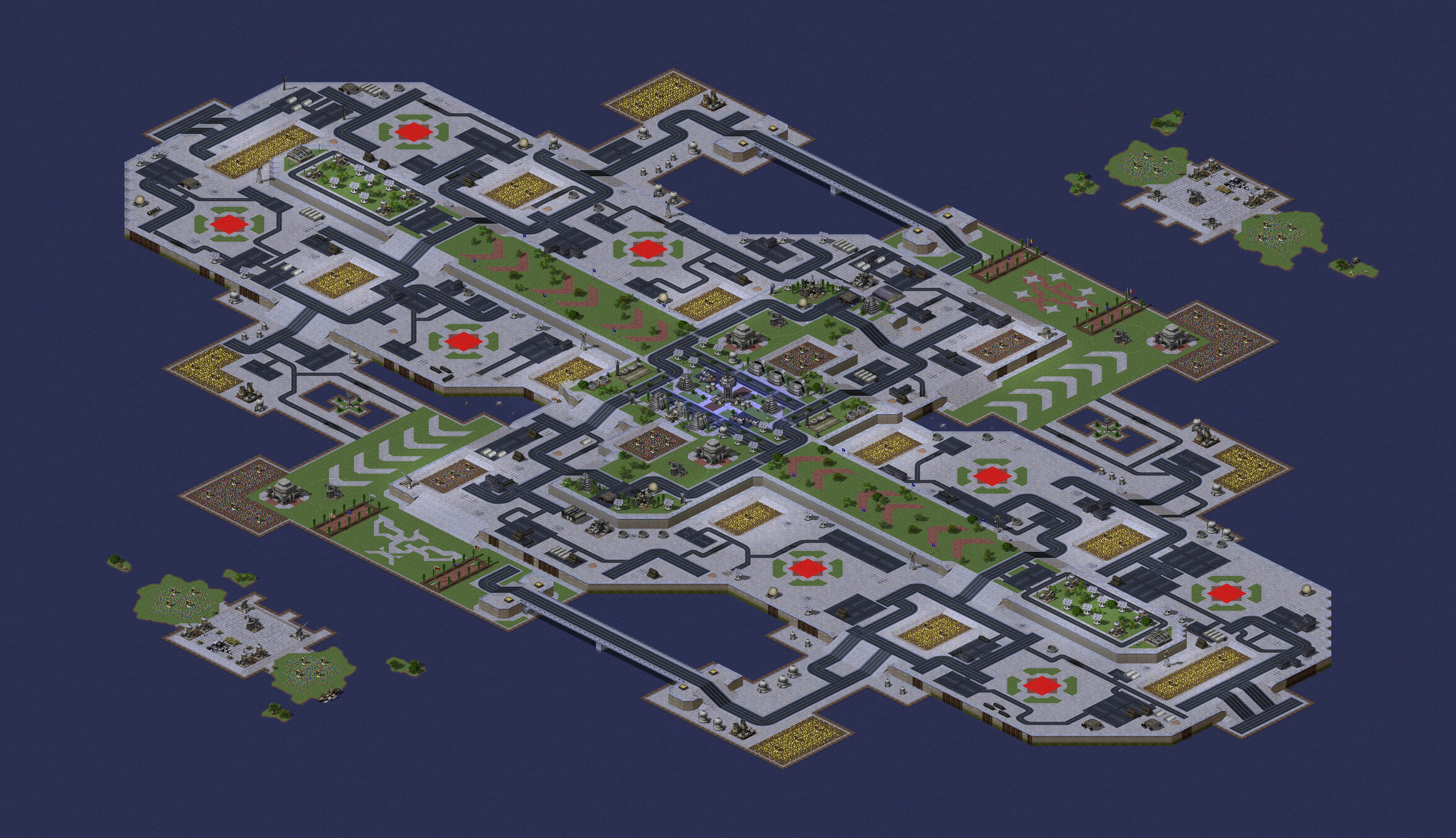 Rendered map: Siegfried's Techzentrum