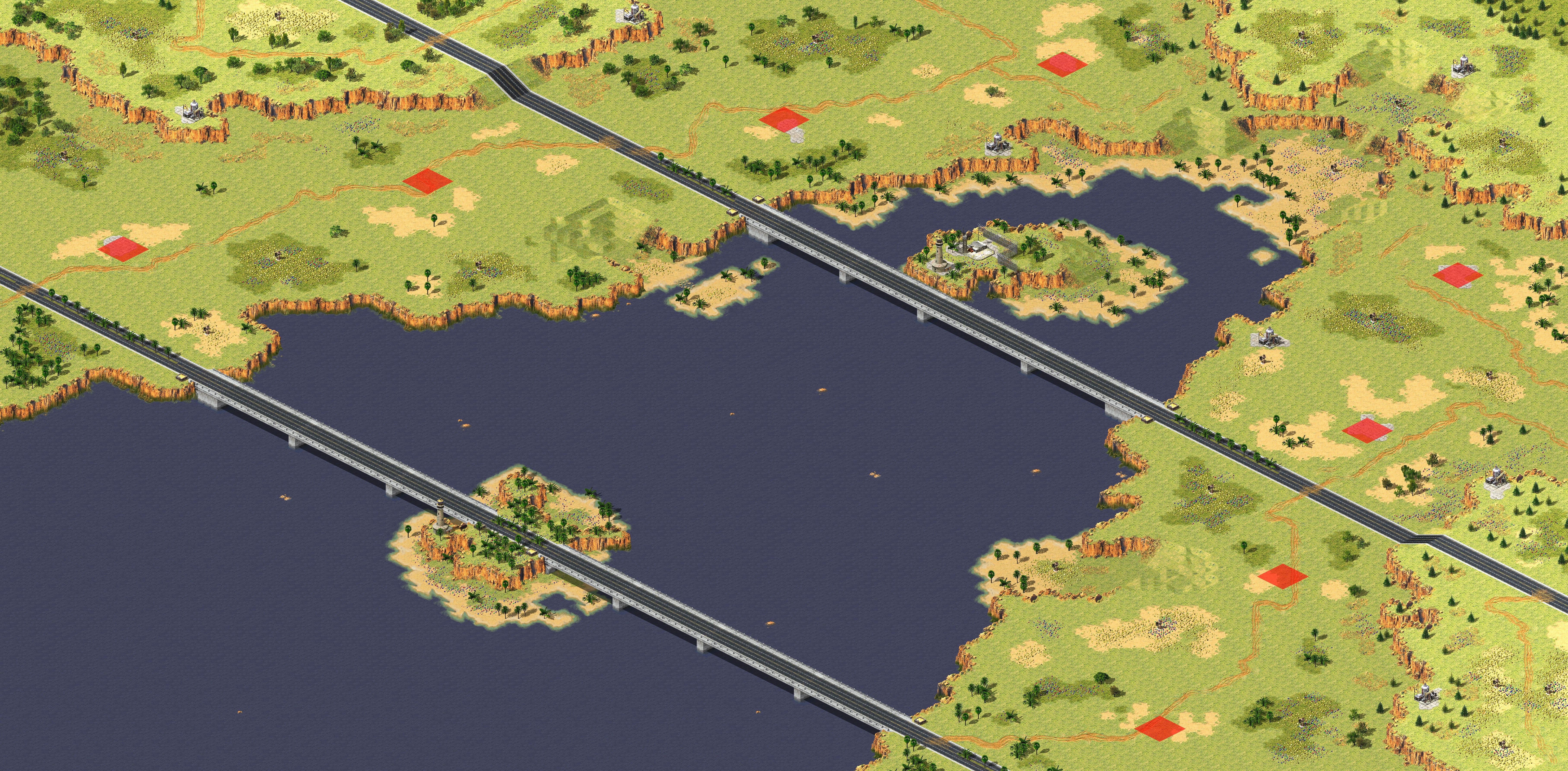 Rendered map: Causeway