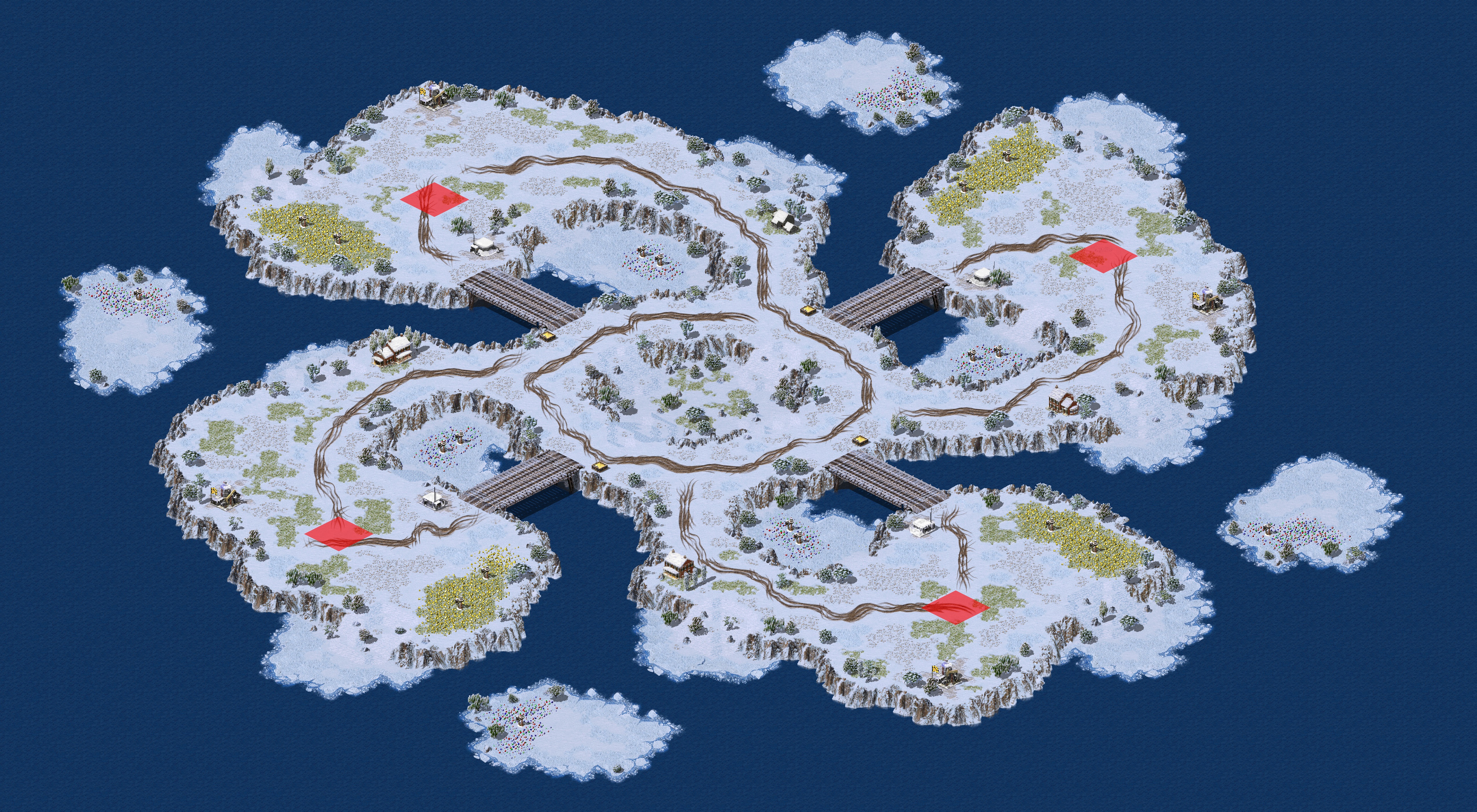 Rendered map: 暴雪 - 赛事专用
