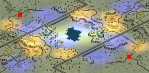 Rendered preview of Snow Shadow Trail