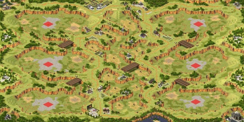 Rendered preview of six holes