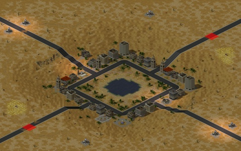Rendered preview of Sahara Mirage