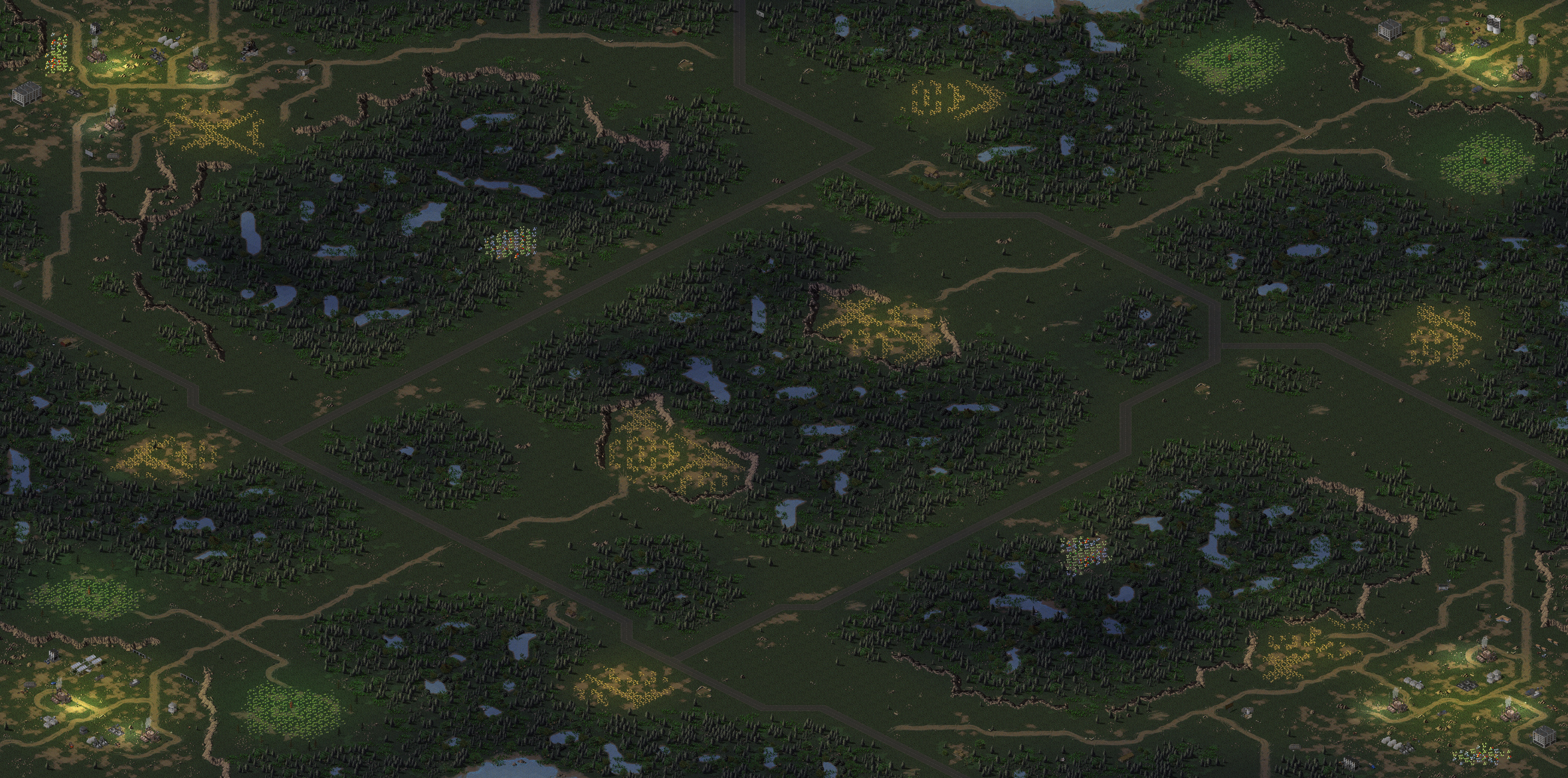Rendered map: Marshlands