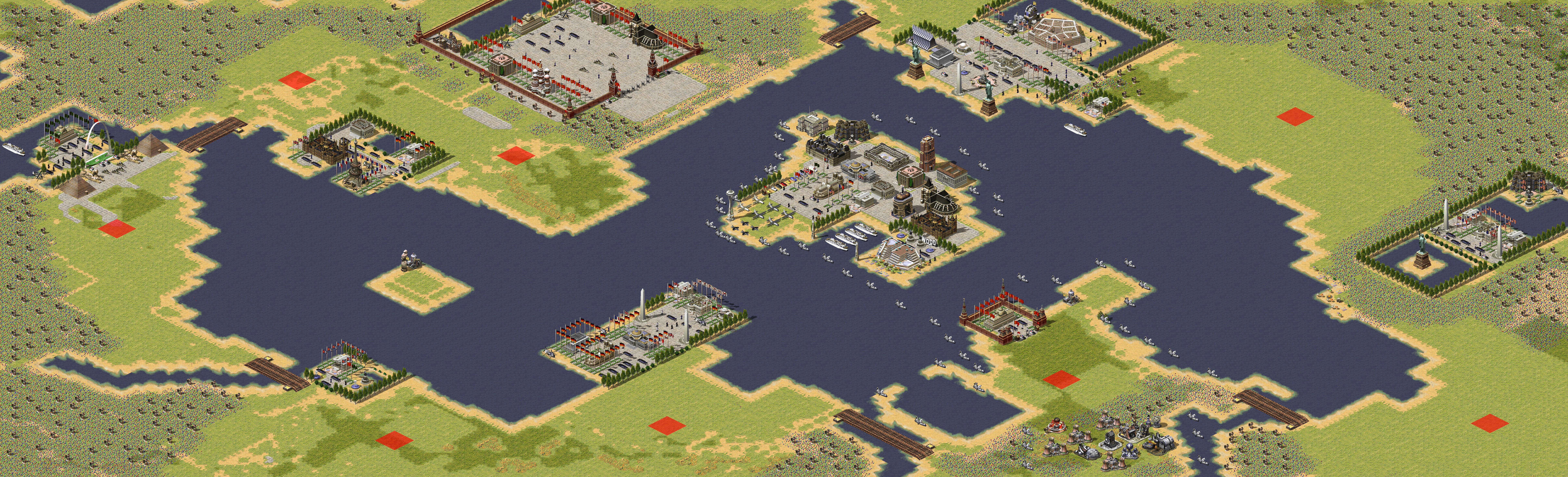 Rendered map: World War Troublemaker