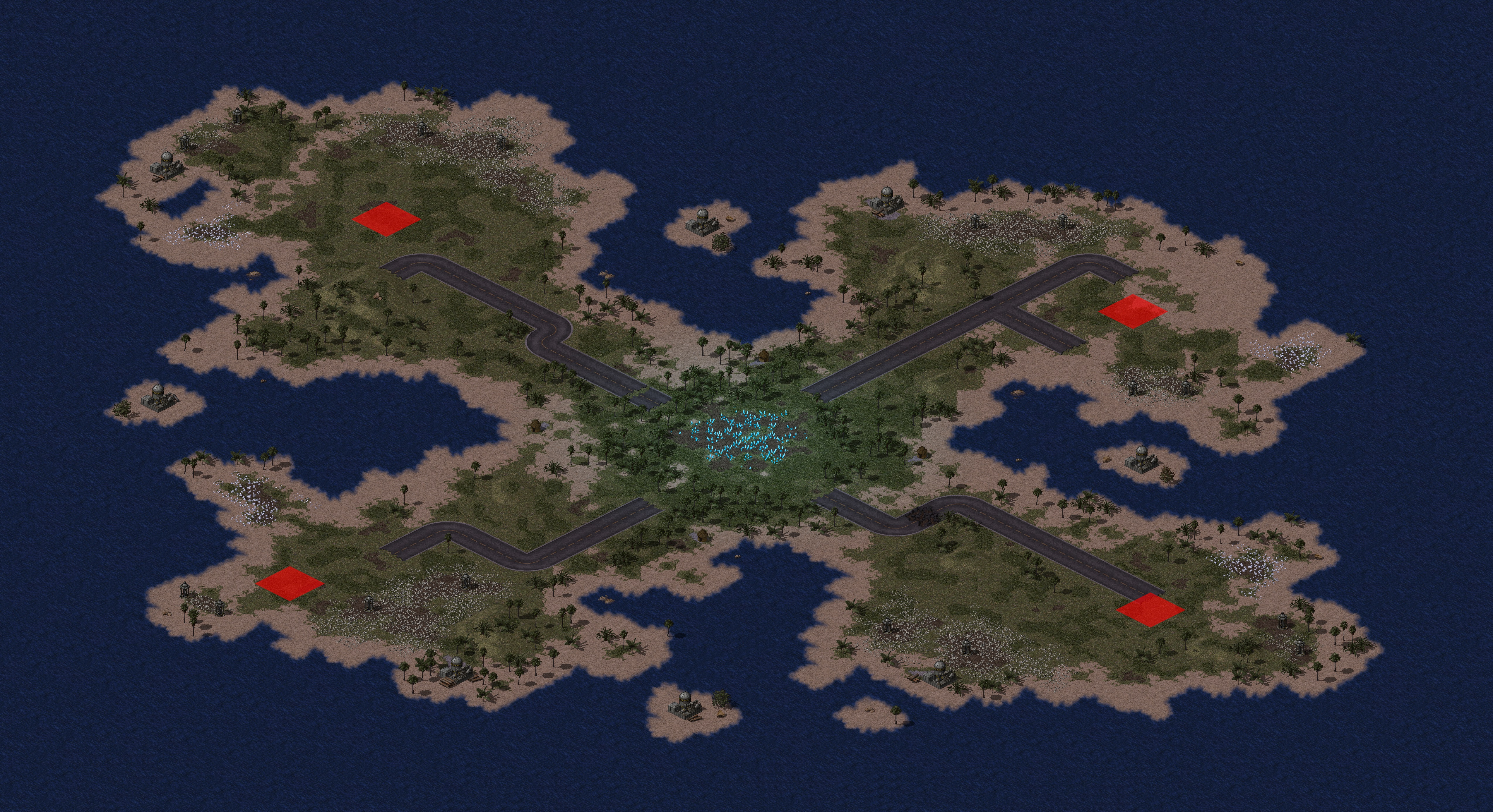Rendered map: Little Piece of Island