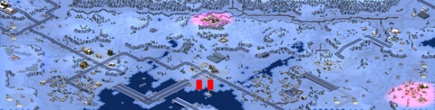 Rendered preview of Unit Type Wars 4v4 - Frostpeak Ravine