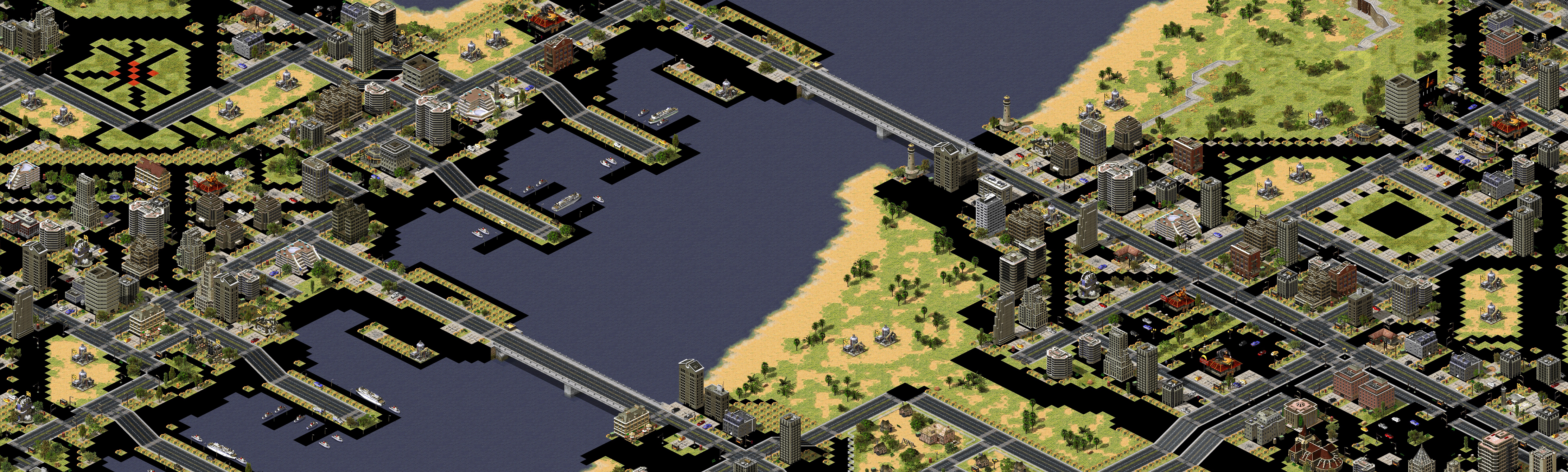 Rendered map: Branched Boondocks (2)