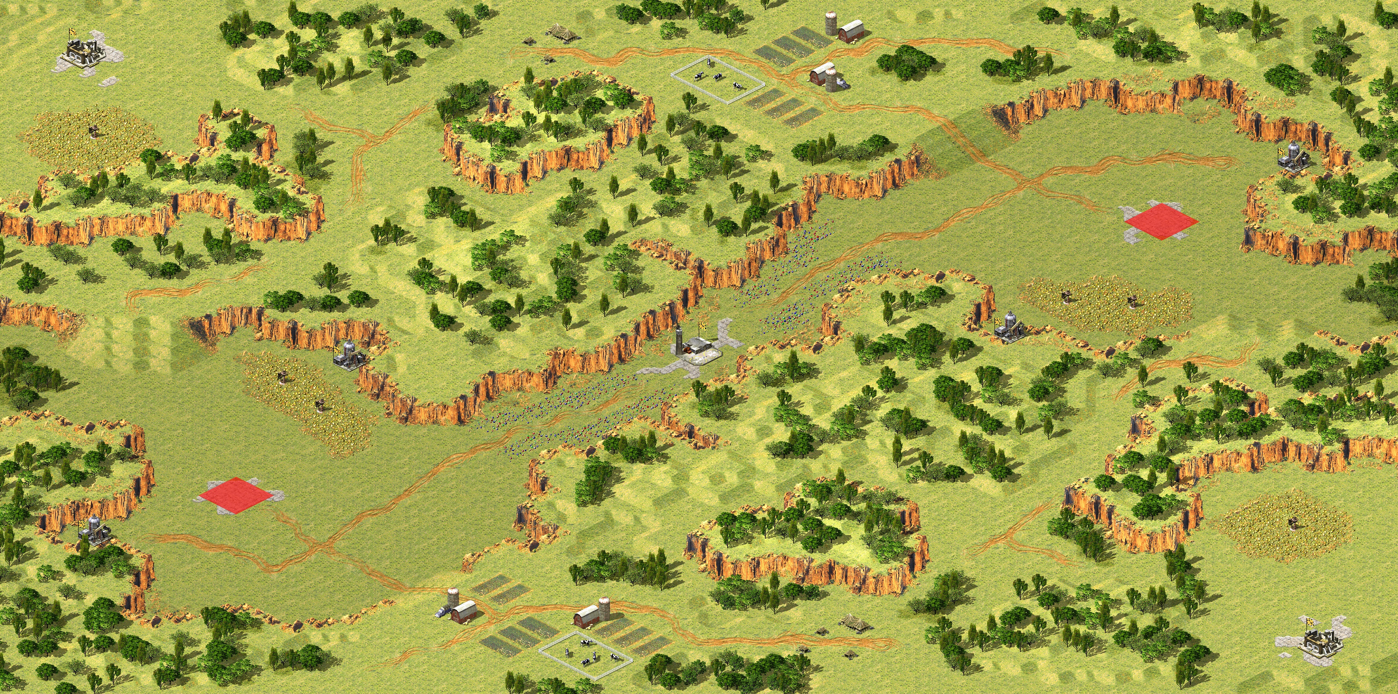 Rendered map: 隘口