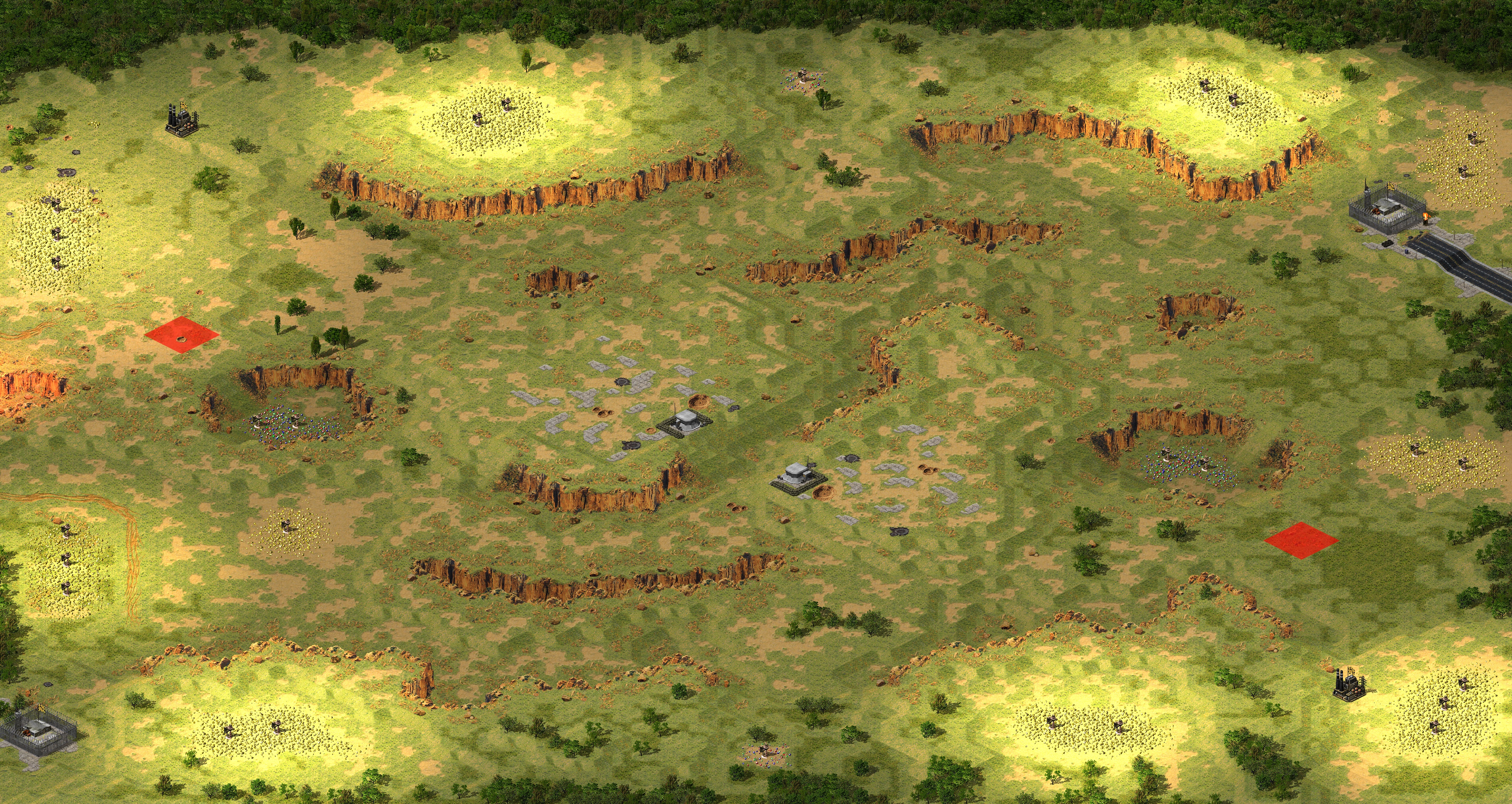 Rendered map: 阴阳LE-尤复天梯