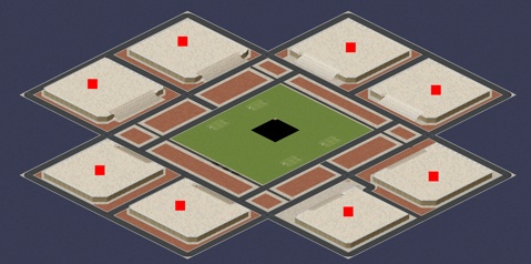 Rendered preview of Lazy Tank War - High Ground