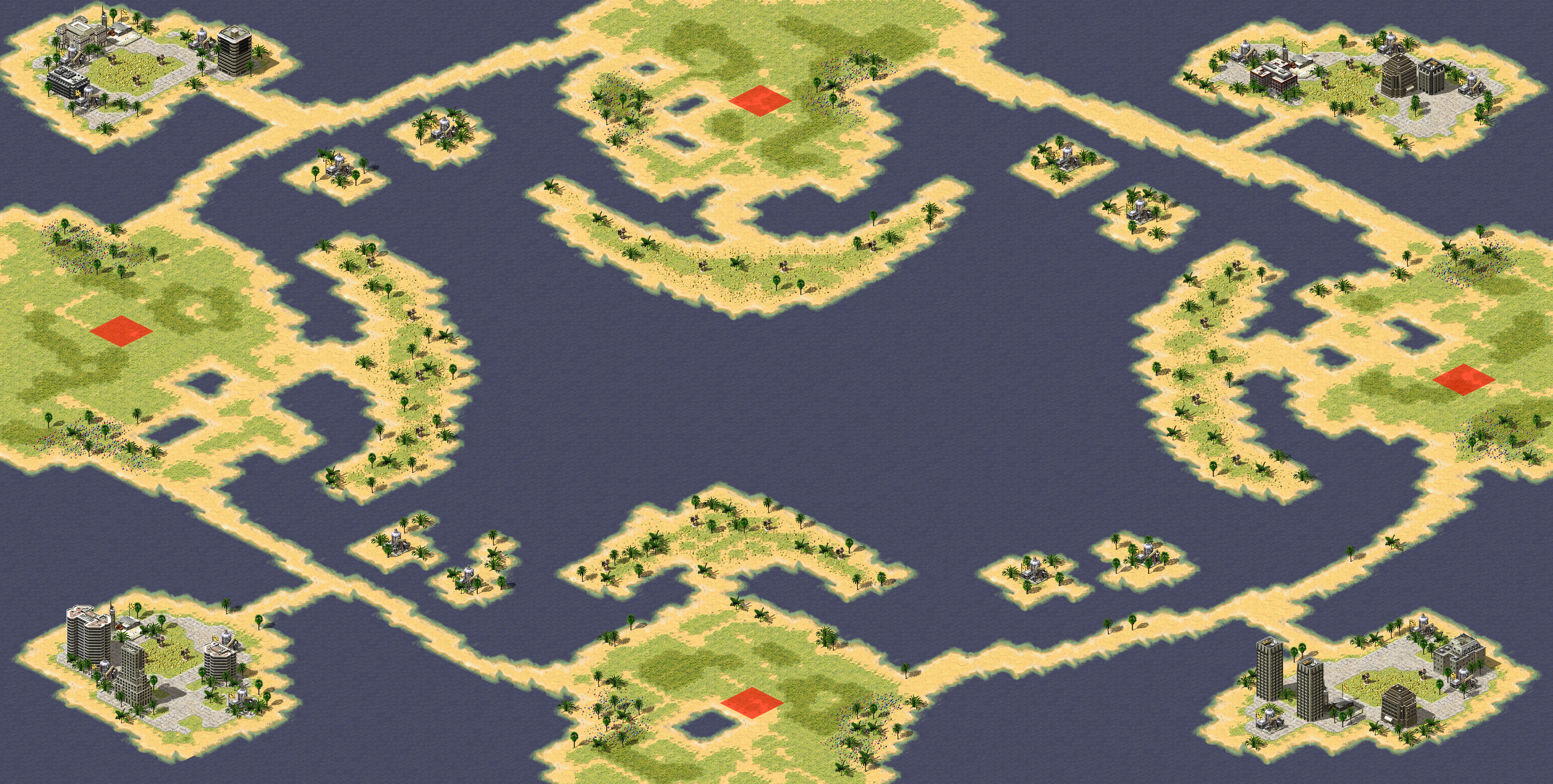 Rendered map: Divided Forces