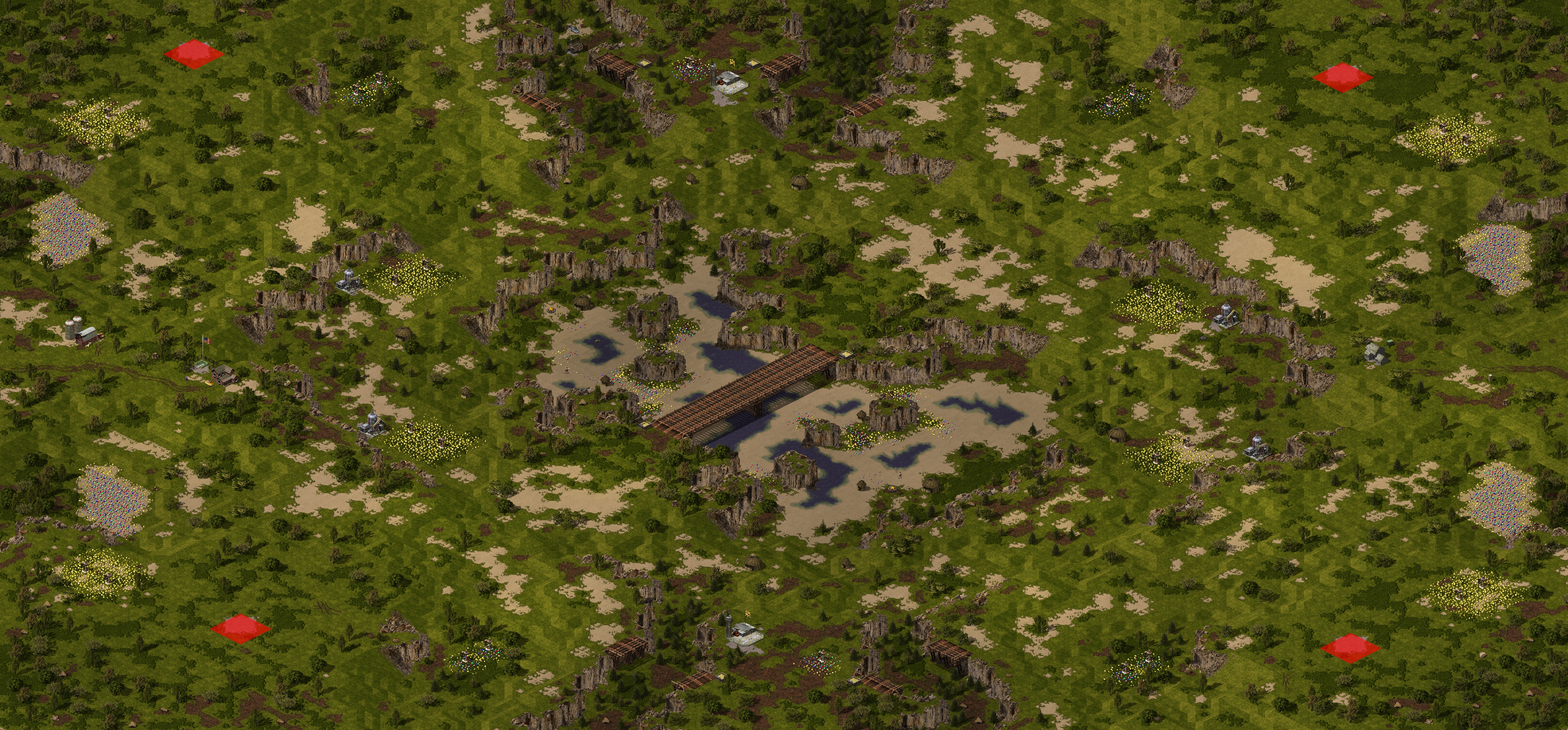 Rendered map: Lowlands (4)