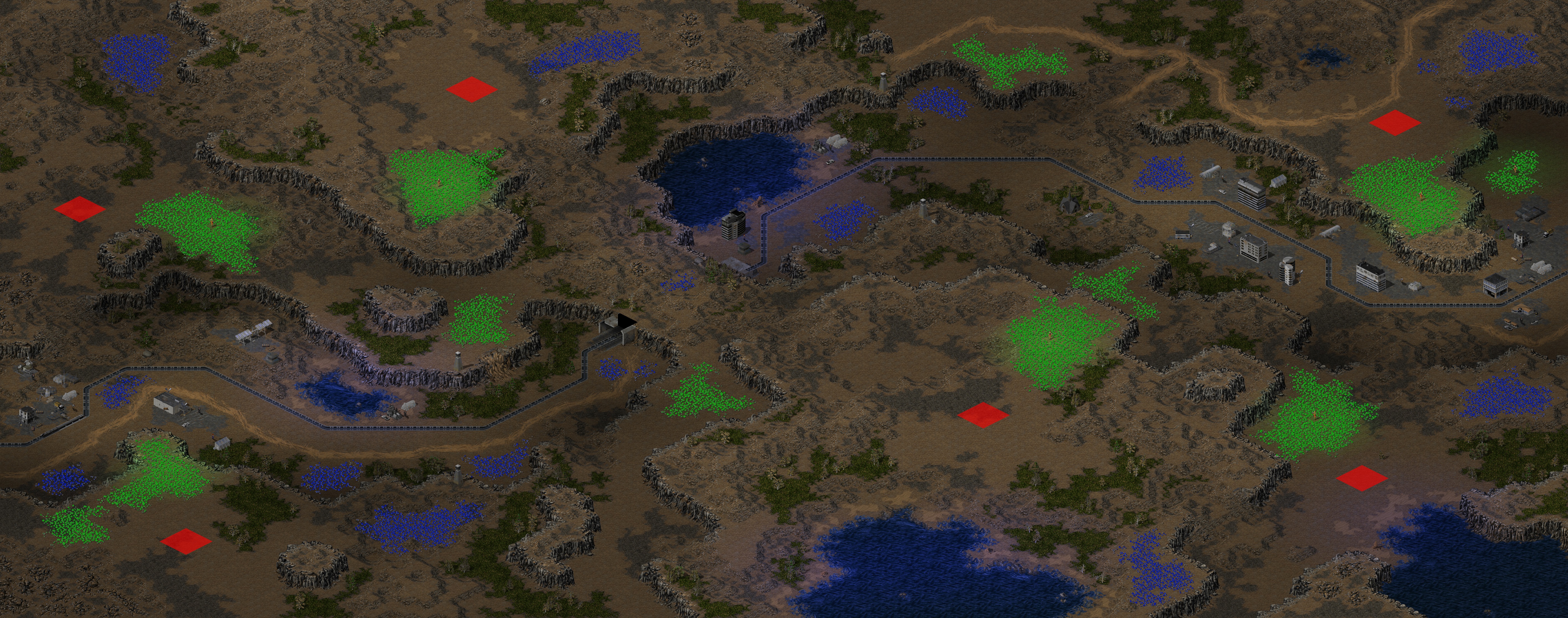 Rendered map: Casey's Canyon
