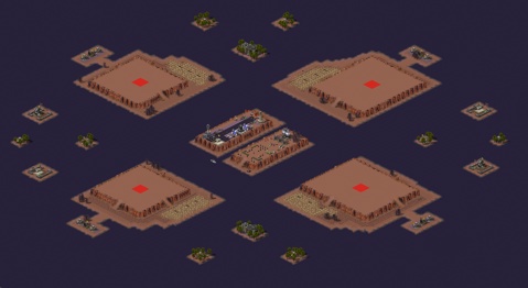 Rendered preview of Raider Islands