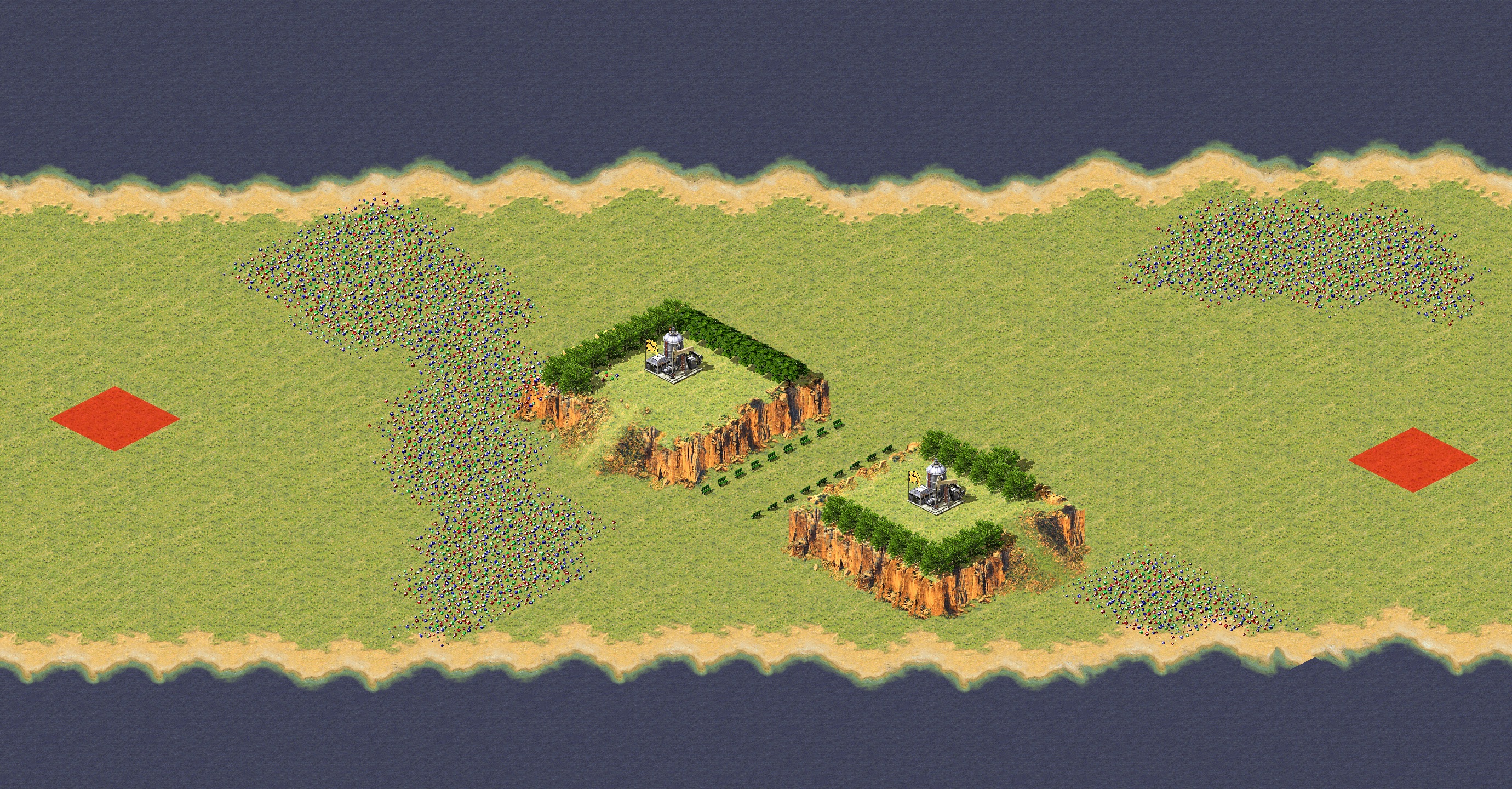 Rendered map: The Death Vally