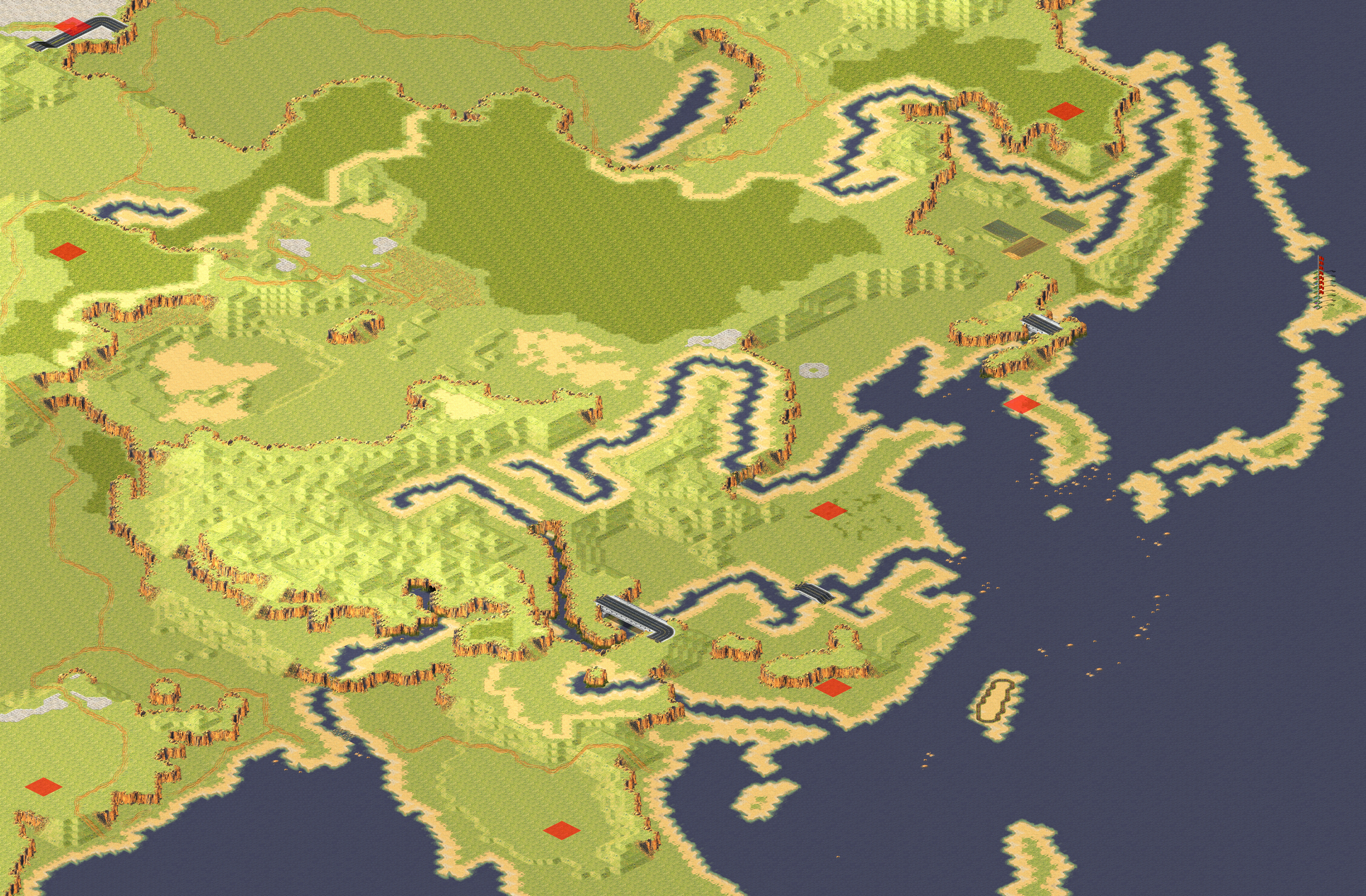 Rendered map: CNT Apocalypse Battle - Beautiful Homeland (1)