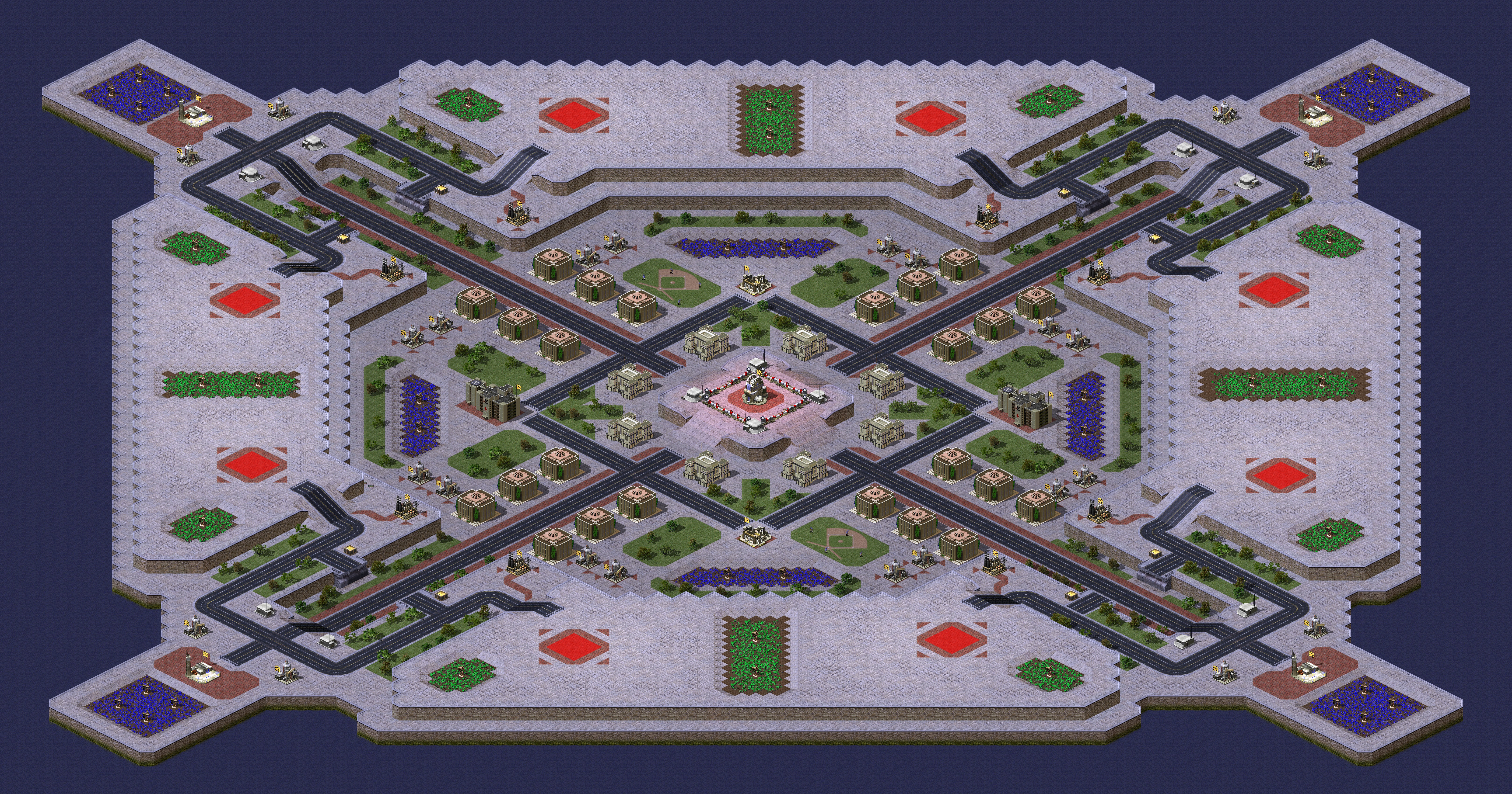 Rendered map: Atom Heart