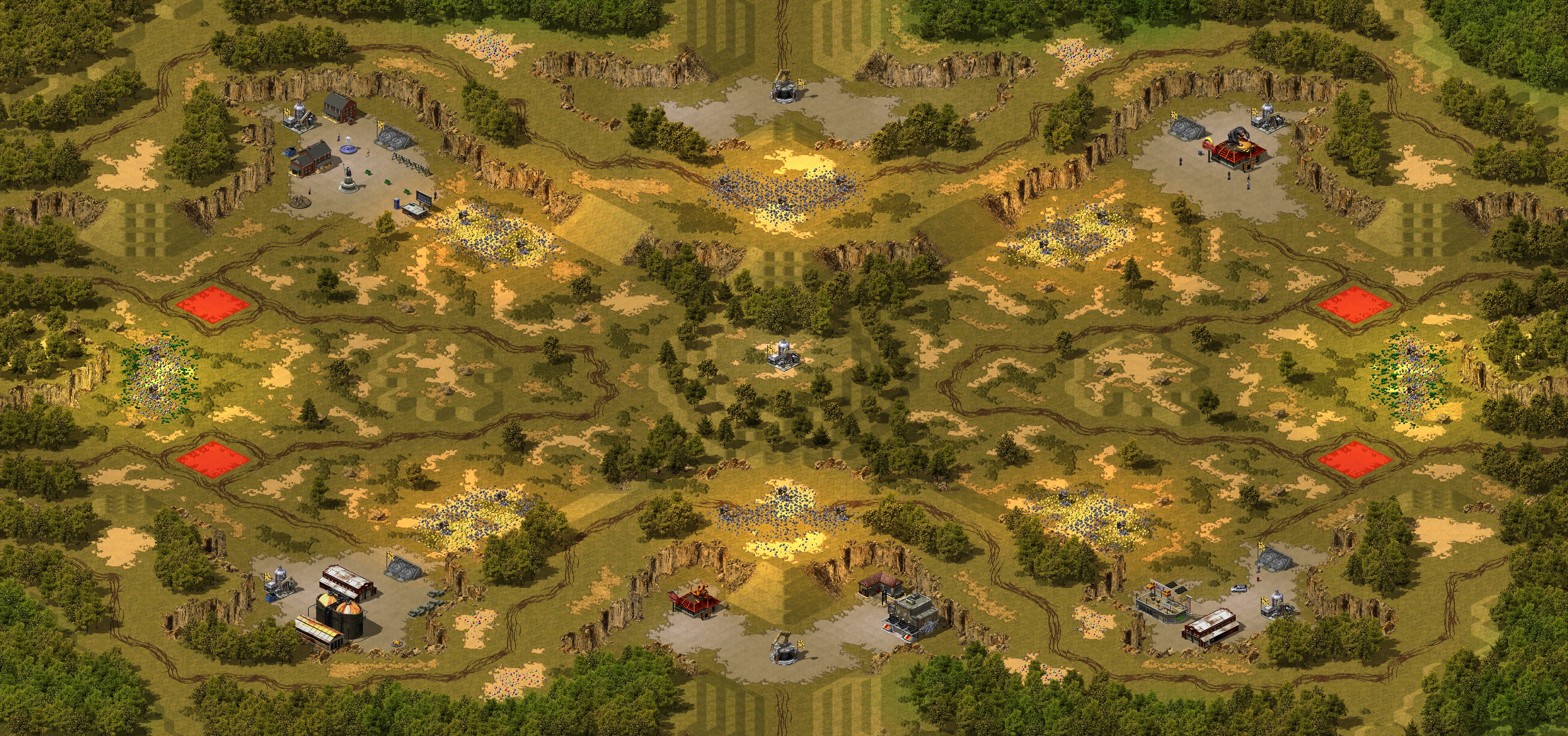 Rendered map: Grocery Patrol