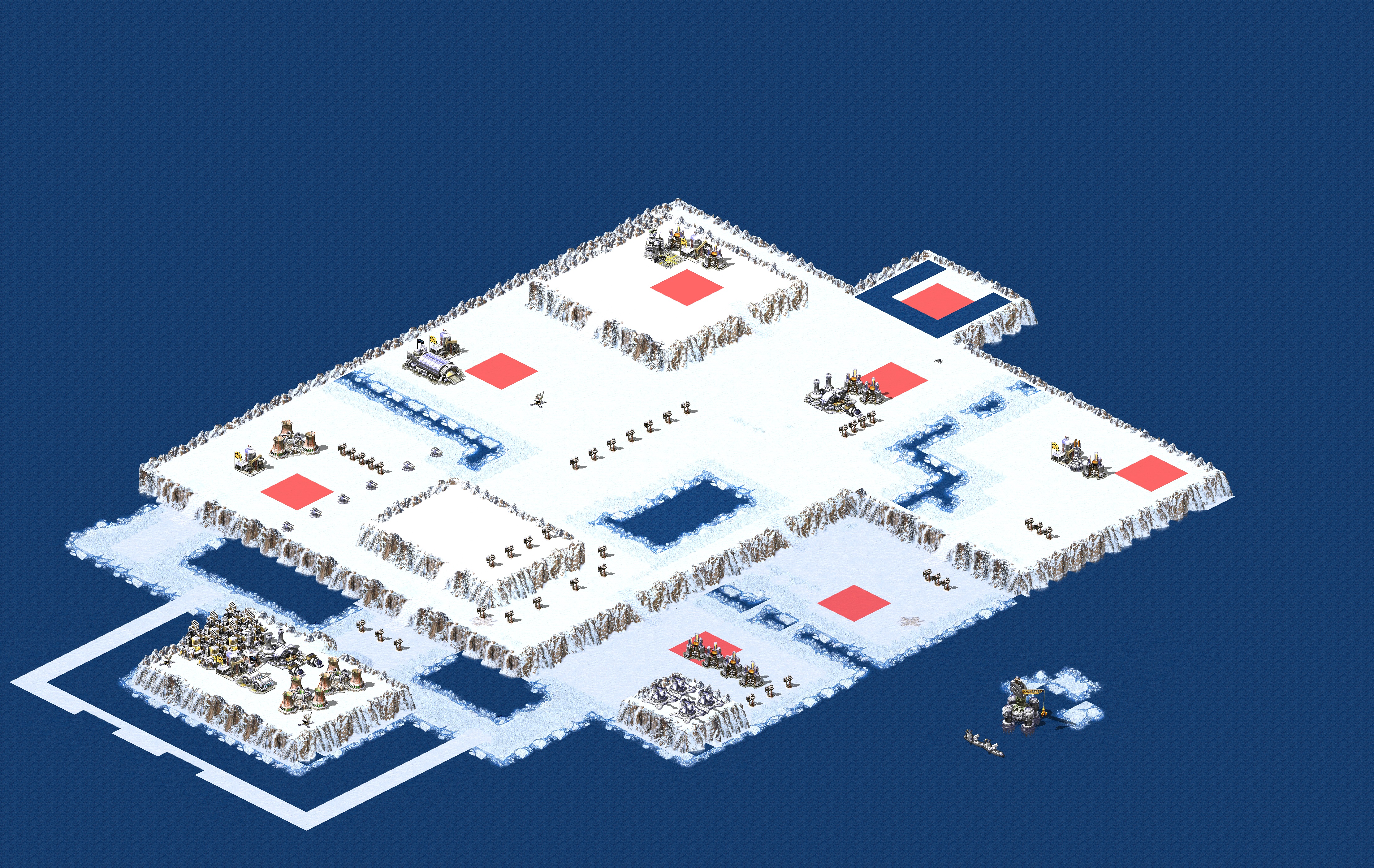 Rendered map: Unfair Patch Snowy (8) 4.13
