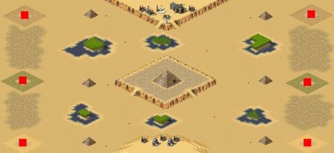 Rendered preview of Oasis Pyramid