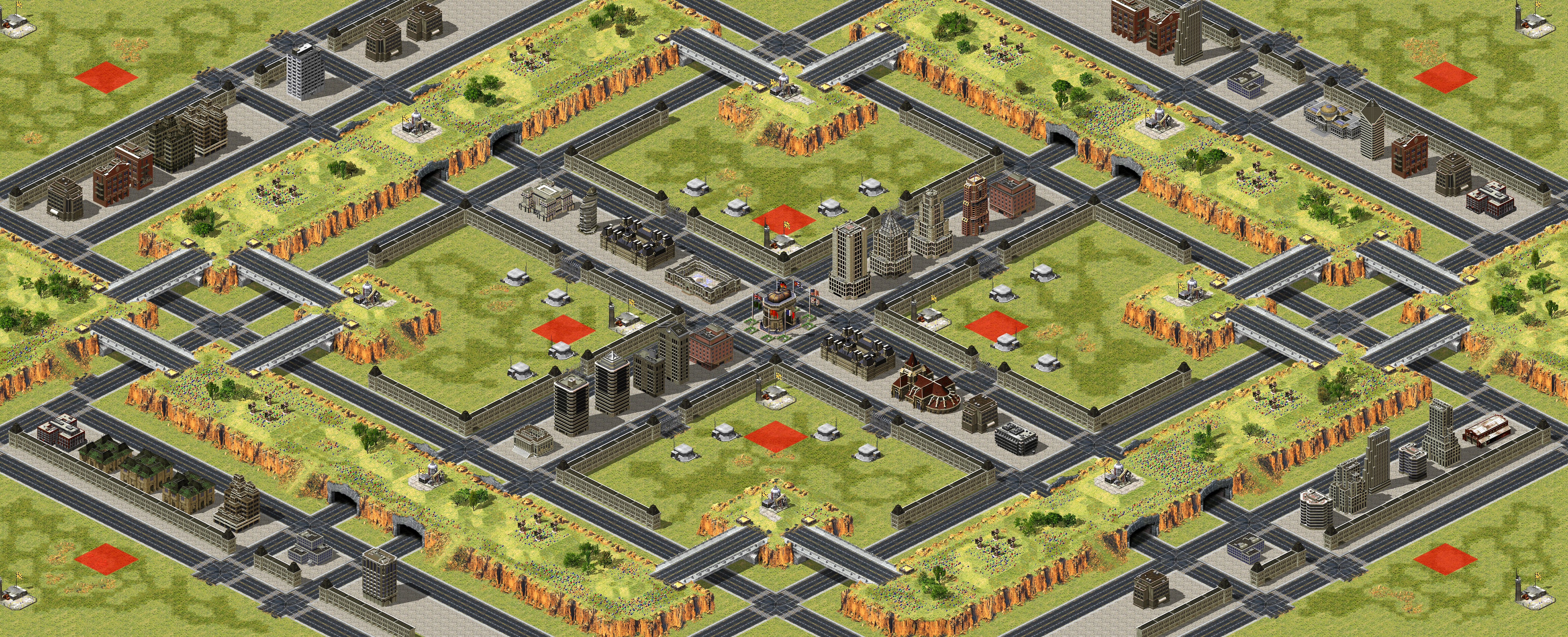Rendered map: 客流之战