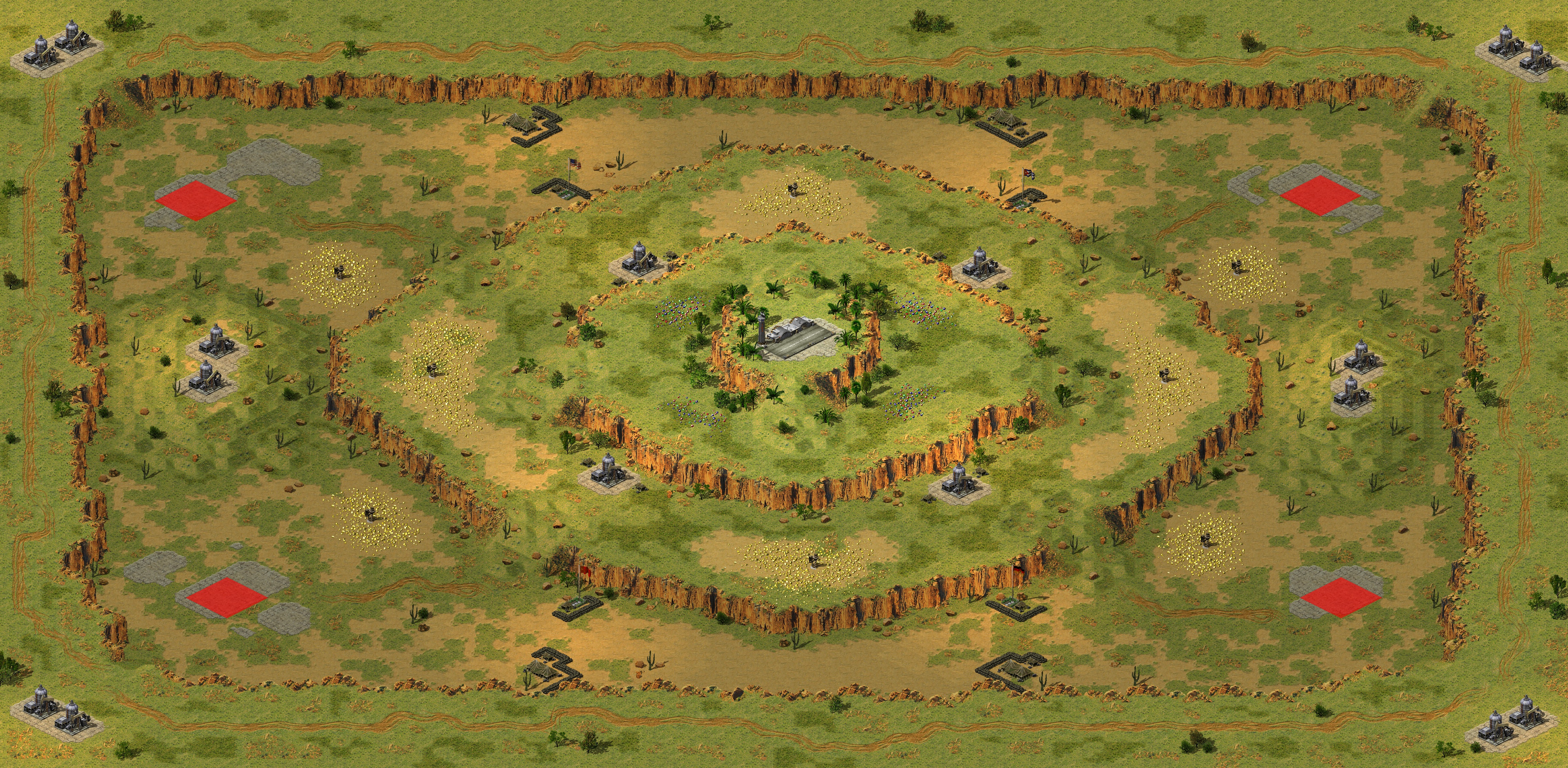 Rendered map: Tanya's Training Grounds